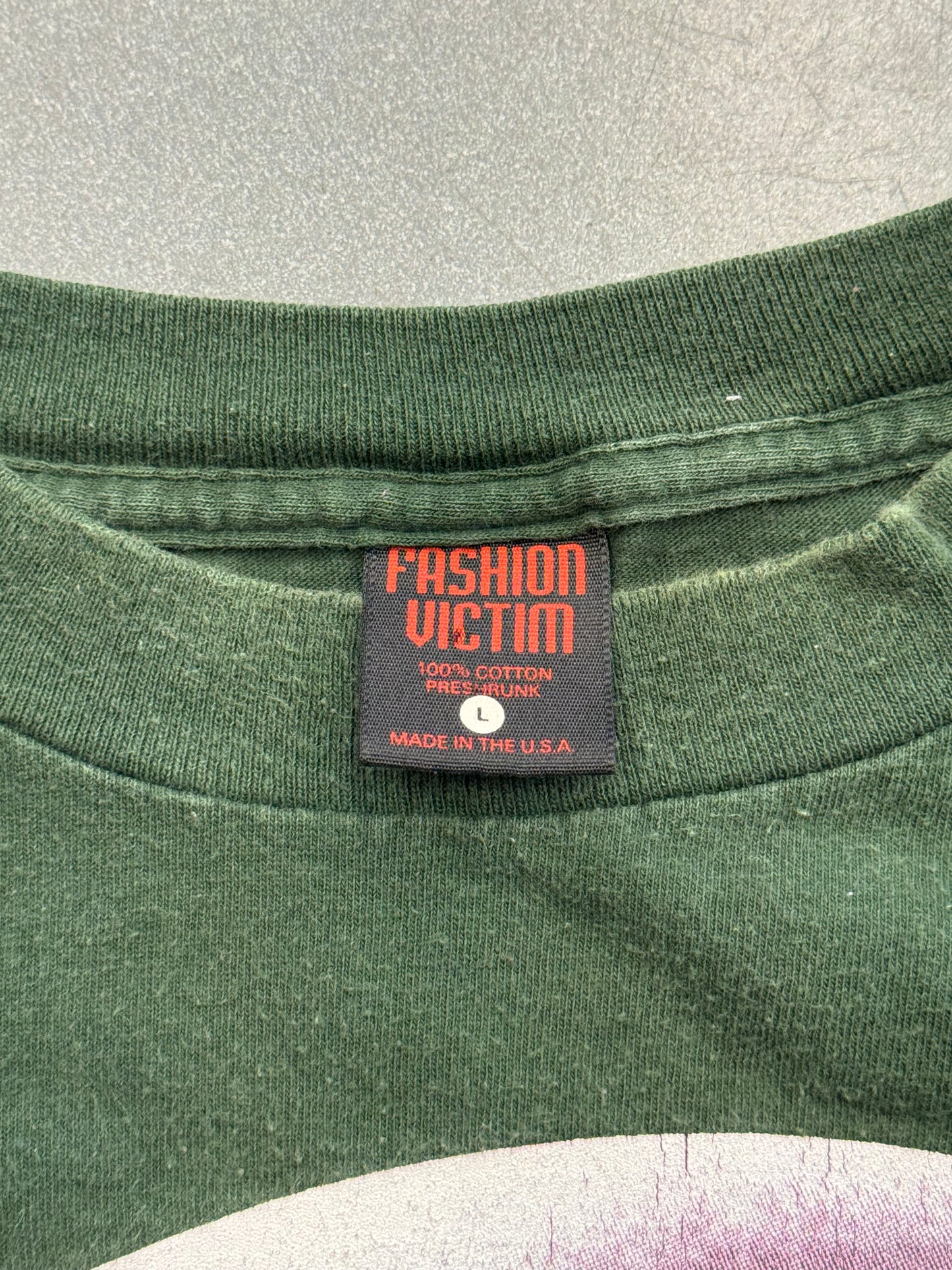 1995 BIG FACE ALIEN TEE (FASHION VICTIM TAG)