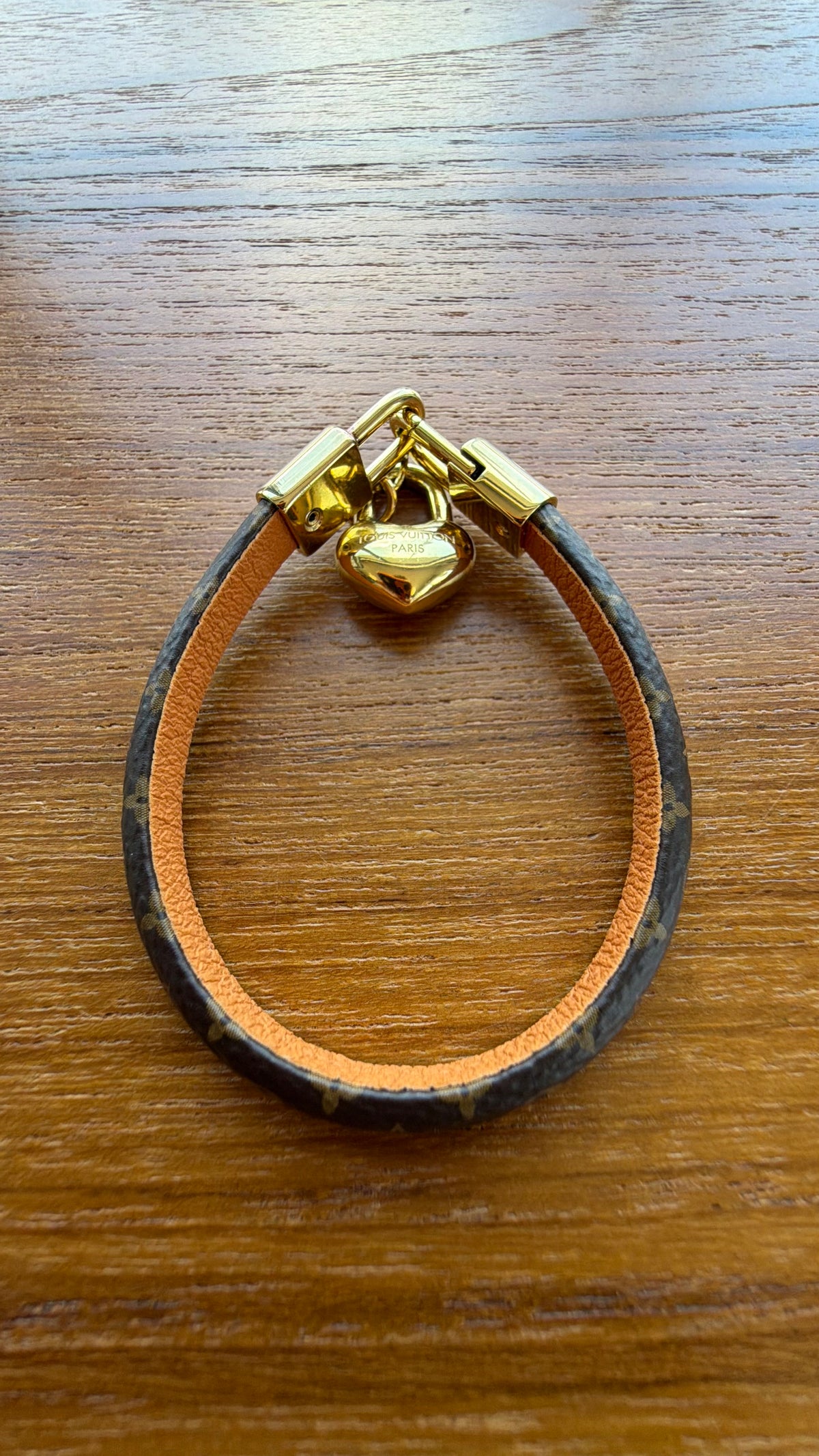 LOUIS VUITTON MONOGRAM CRAZY IN LOCK CHARM BRACELET