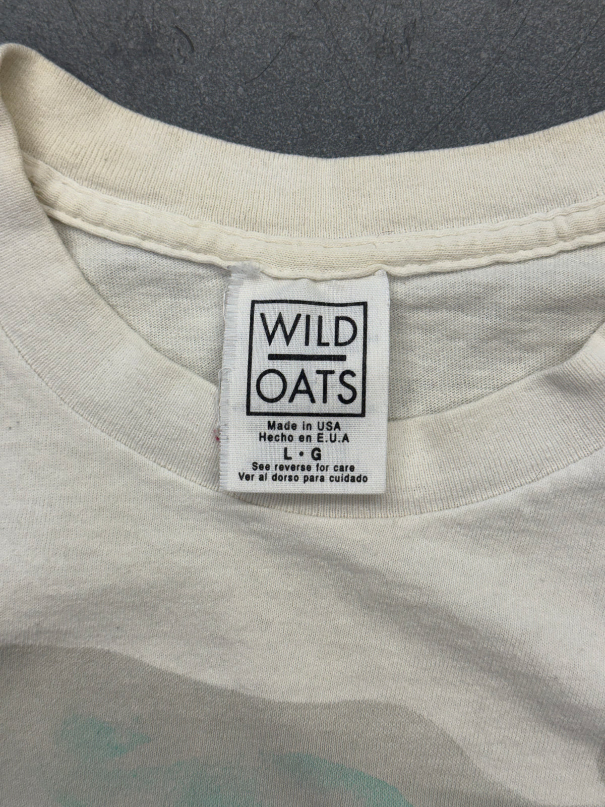 1986 THE CURE BOYS DON'T CRY TEE (WILD OATS TAG)