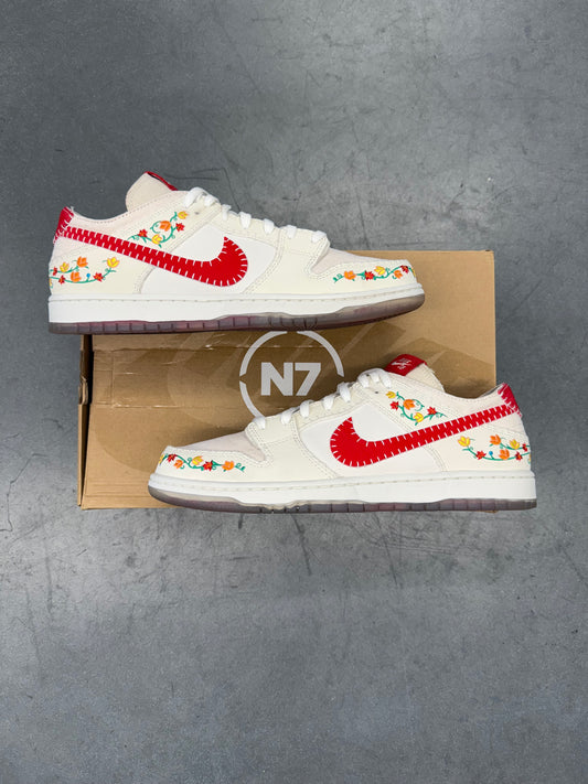 2023 SIZE 13 NIKE SB DUNK LOW DECON N7 OPTI YELLOW UNIVERSITY RED