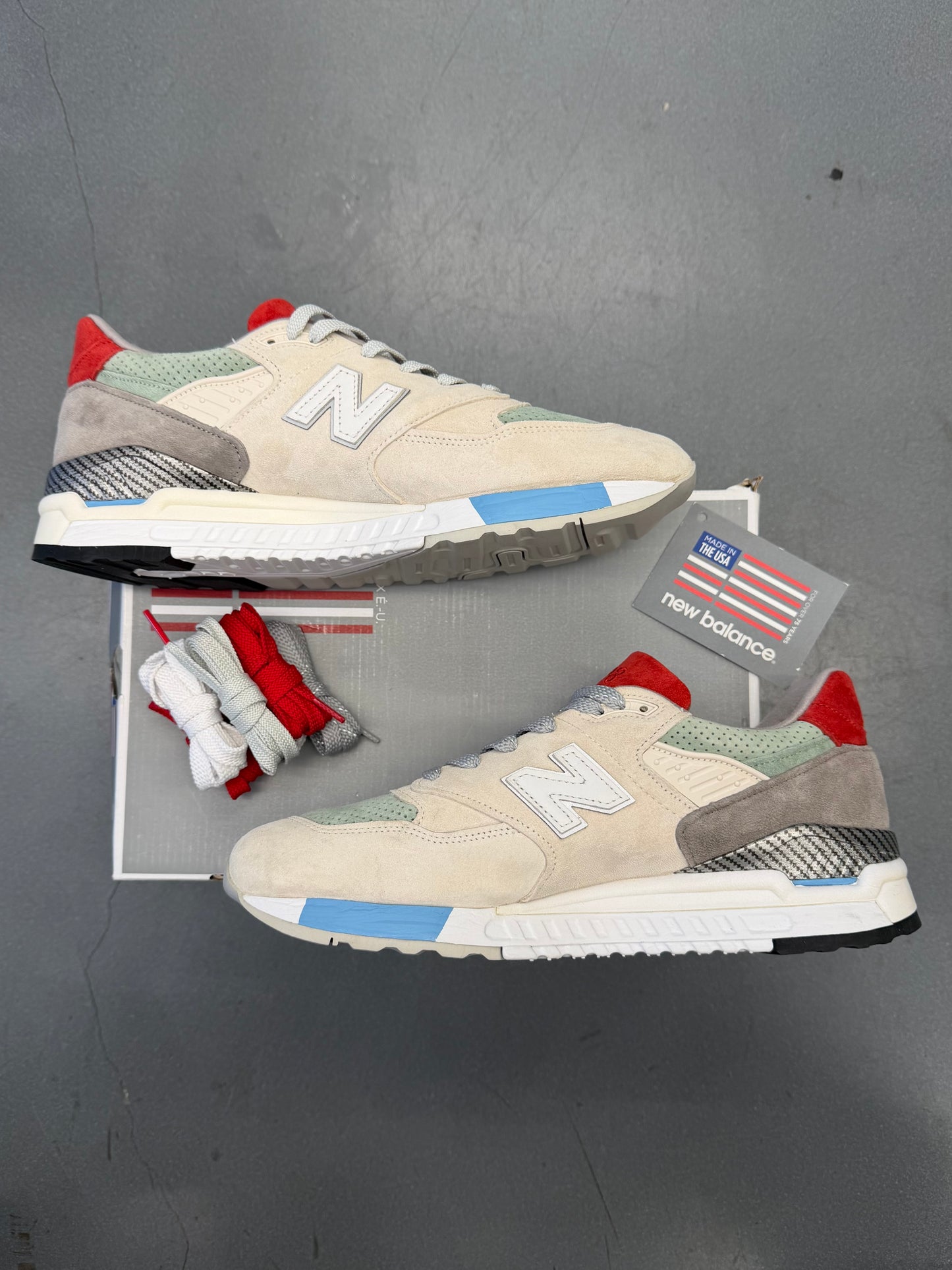 NEW BALANCE 998 CONCEPTS GRAND TOURER SNEAKERS (W/BOX)