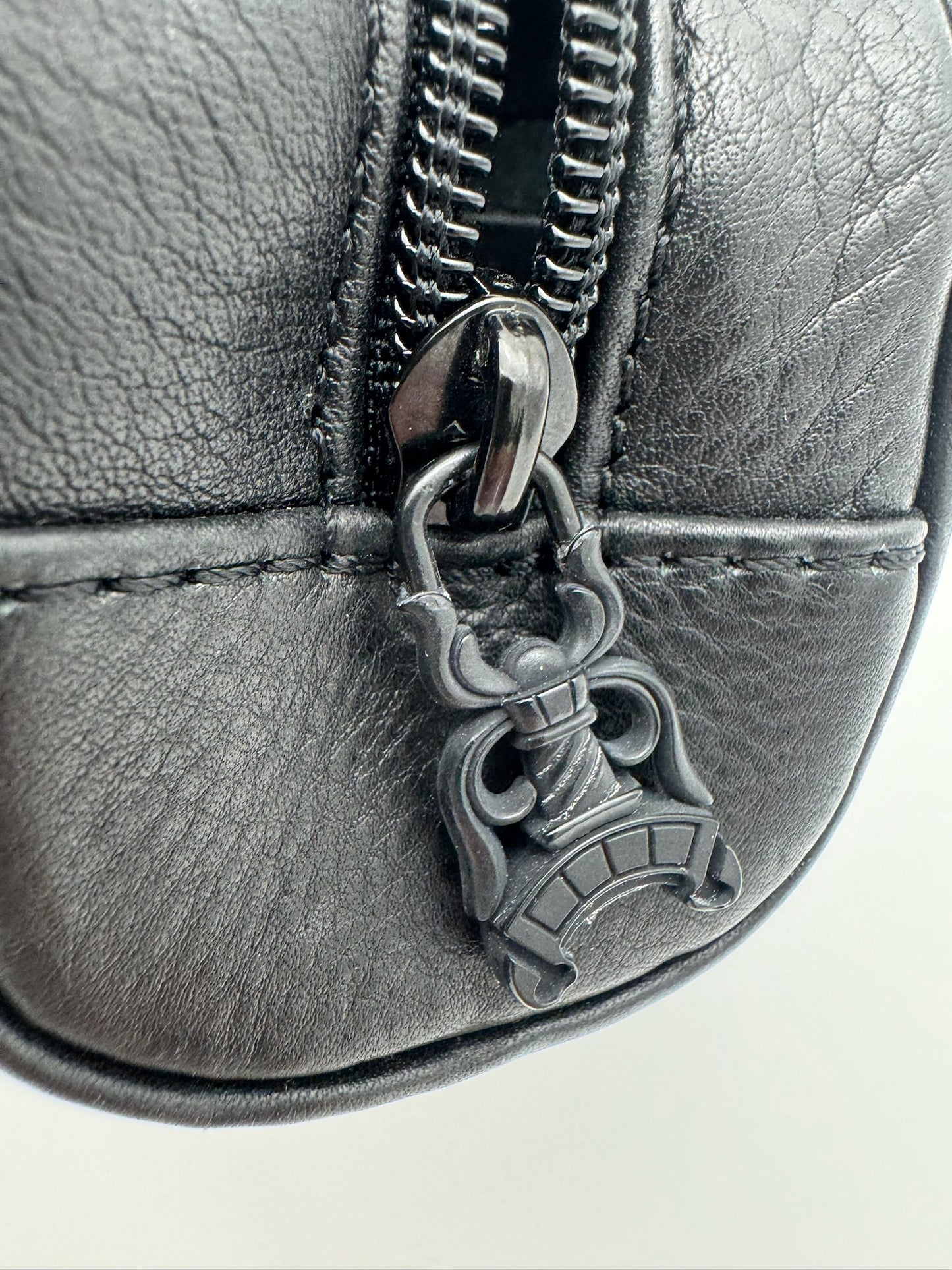 CHROME HEARTS 'BONED' SUNGLASSES - BLACK (PRE-OWNED WITH CASE)