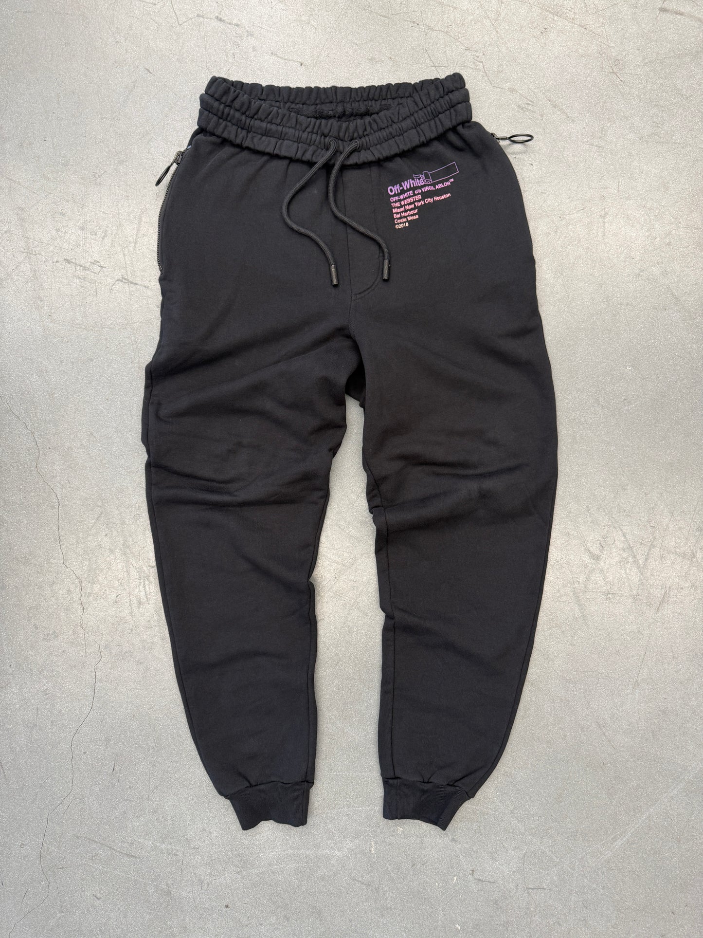 2018 OFF-WHITE THE WEBSTER SWEATPANTS