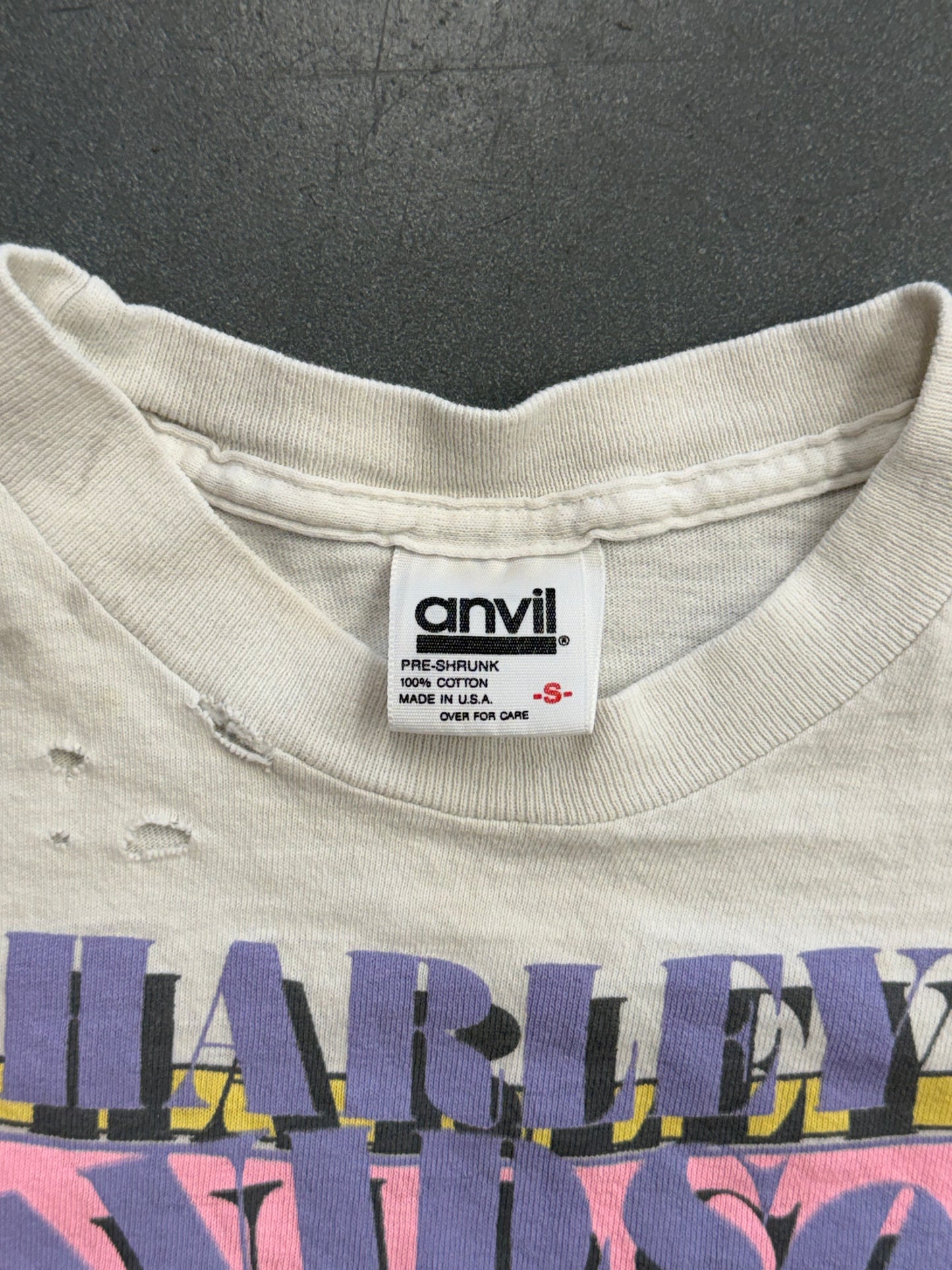 90S HARLEY DAVIDSON DAYTONA BEACH ROBISON FLORIDA TEE (ANVIL TAG)