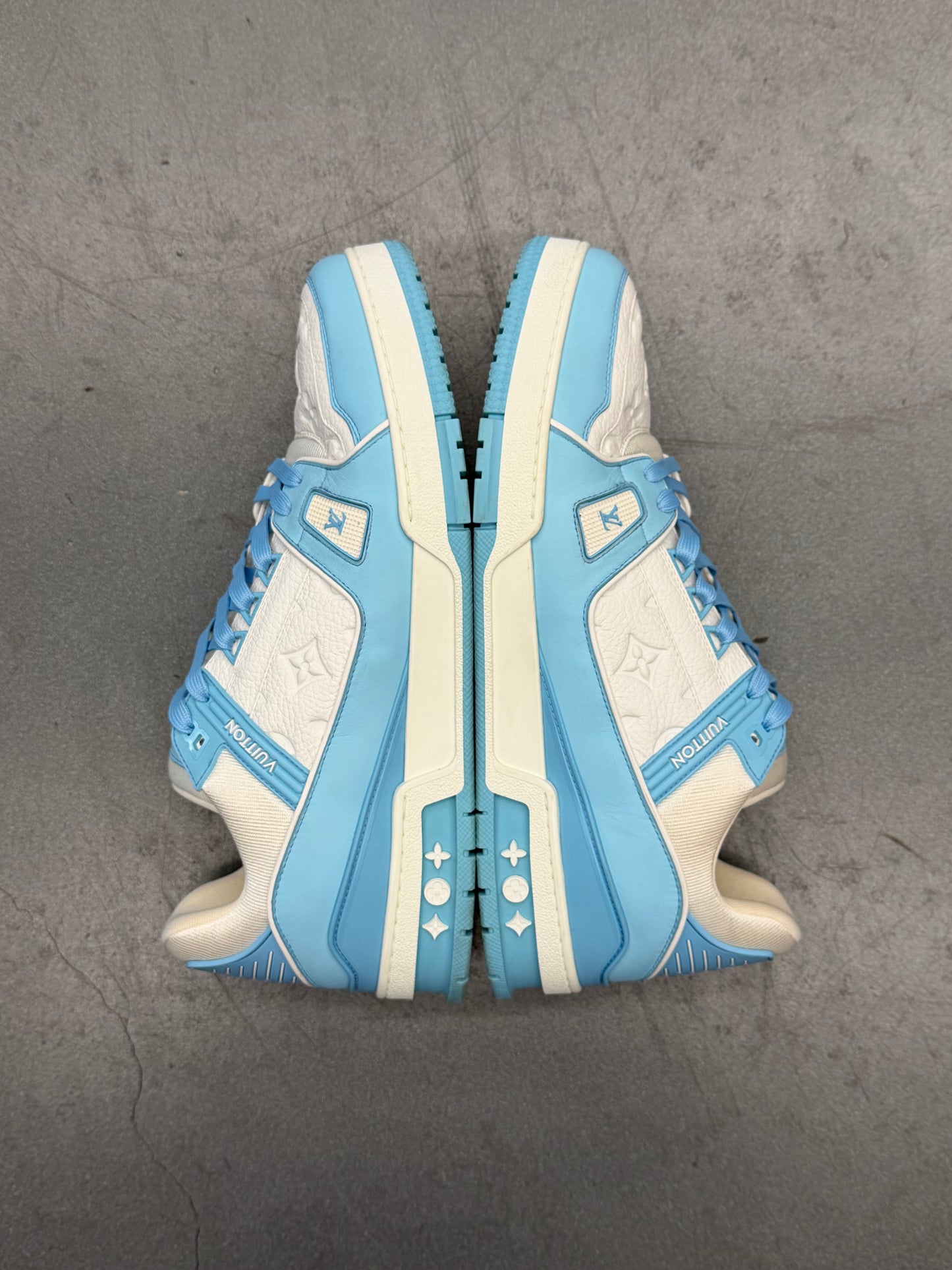 LOUIS VUITTON LV TRAINER SNEAKER - SKY BLUE