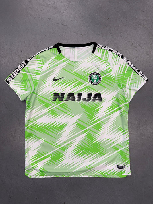 2018 NIGERIA NIKE SUPER EAGLES SOCCER FUTBOL JERSEY
