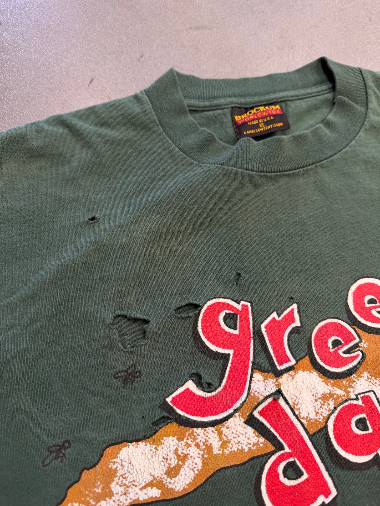 1994 GREEN DAY DOOKIE TOUR TEE (BROCKUM TAG)