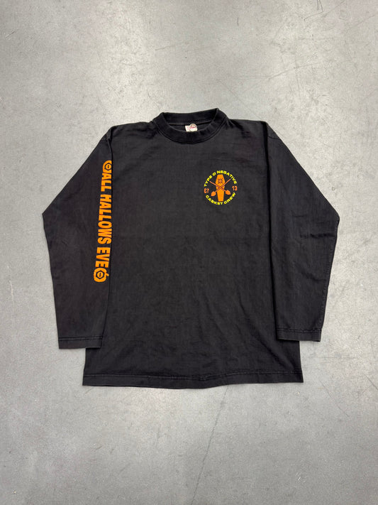 1996 TYPE O NEGATIVE CASKET CREW HALLOWEEN LS TEE (AIRTEES TAG)