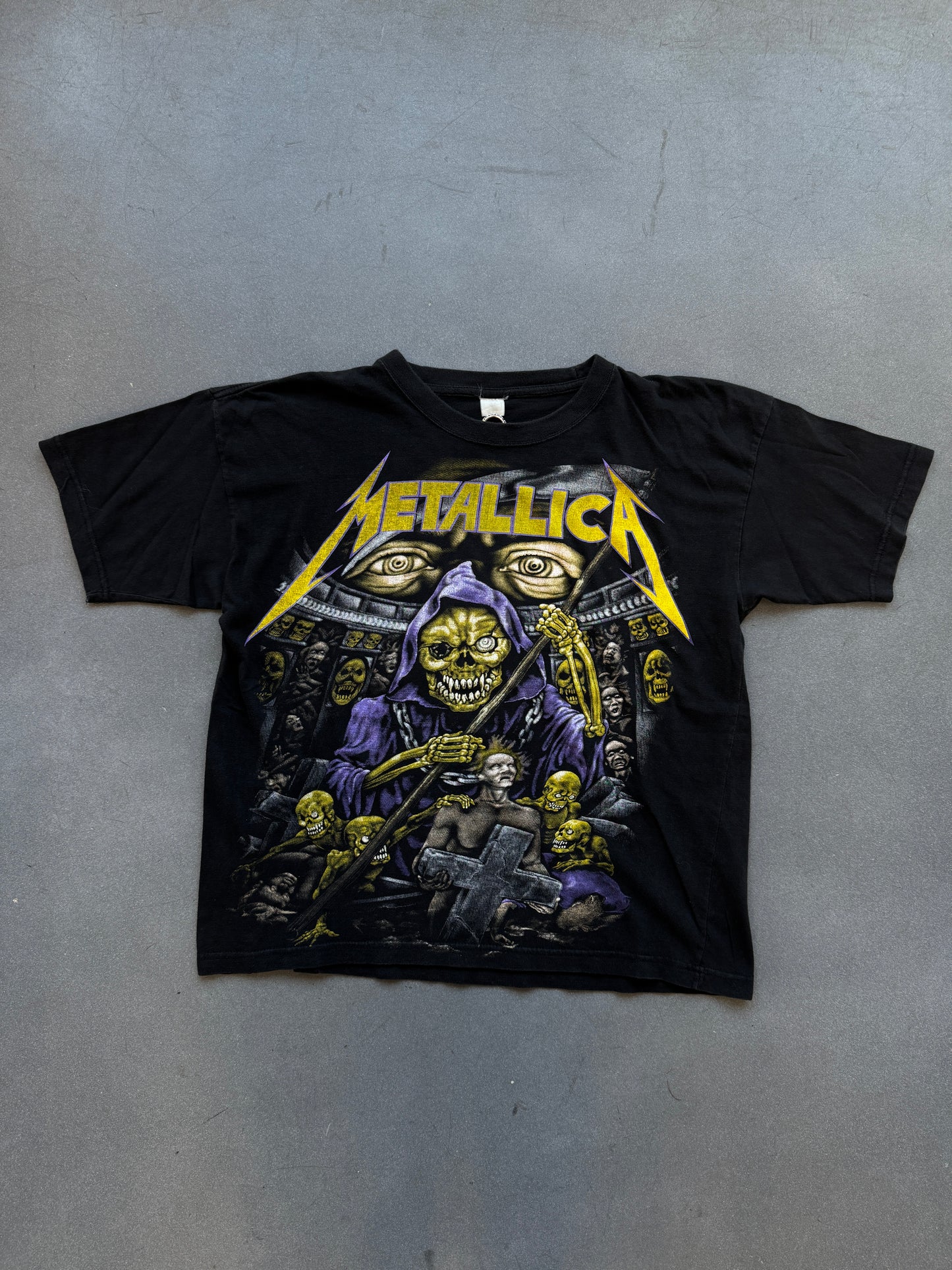 90'S METALLICA EURO BOOTLEG TEE (FADED TAG)