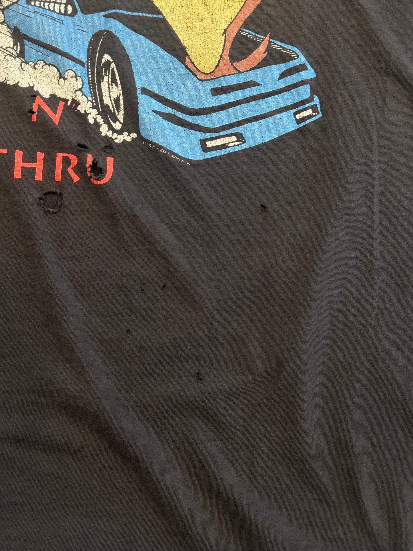1994 TAZ BLAST N' THRU NASCAR TEE (FOTL TAG)