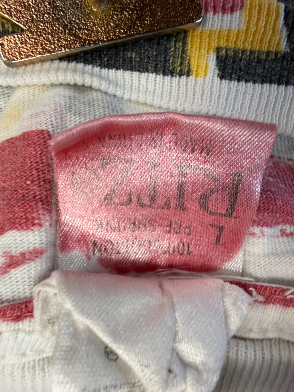 90S FLORIDA STATE UNIVERSITY SEMINOLES MAGIC JOHNSON ALL OVER PRINT AOP TEE (DOUBLE TAG)