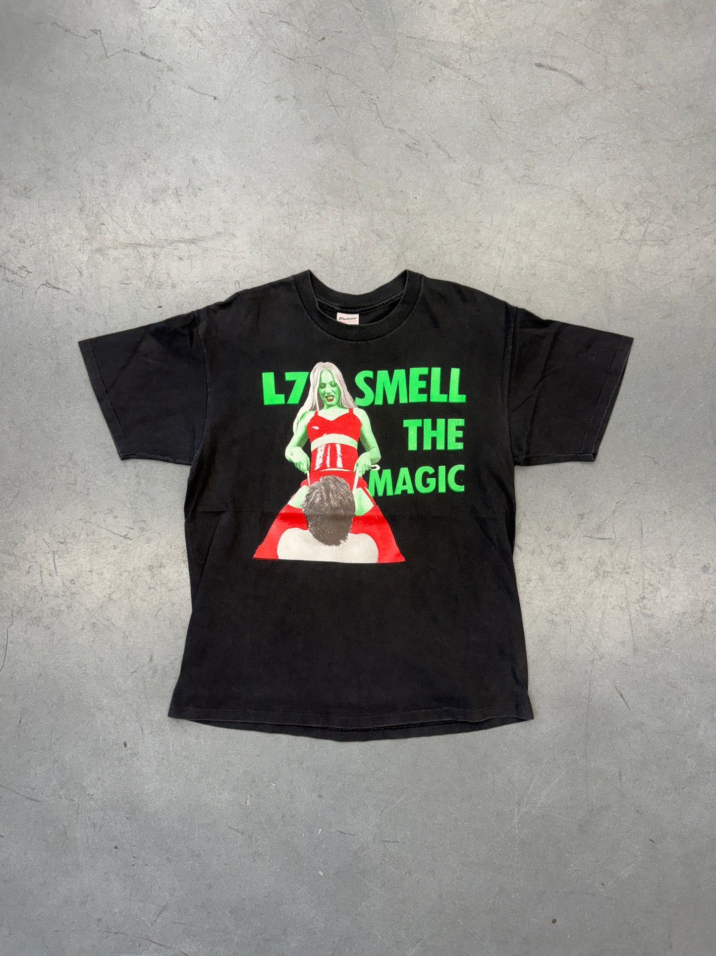 90'S L7 SMELL THE MAGIC TEE (STEDMAN TAG)