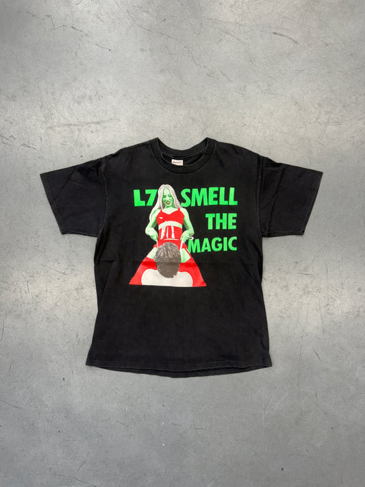 90'S L7 SMELL THE MAGIC TEE (STEDMAN TAG)