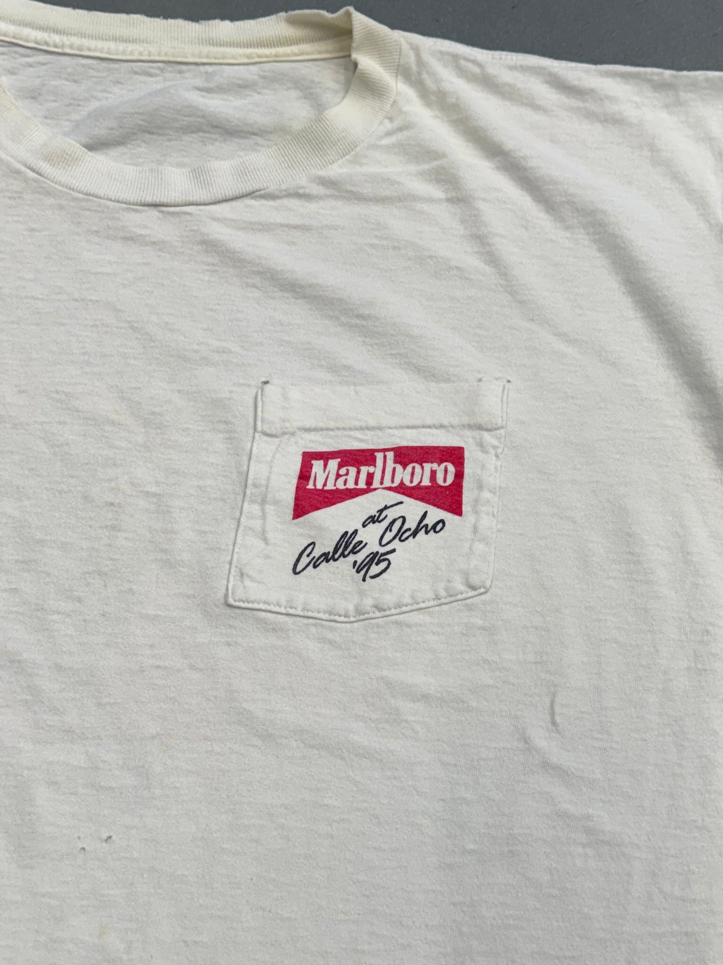 1995 MARLBORO AT CALLE OCHO RODEO COWBOY POCKET TEE (PULLED TAG)