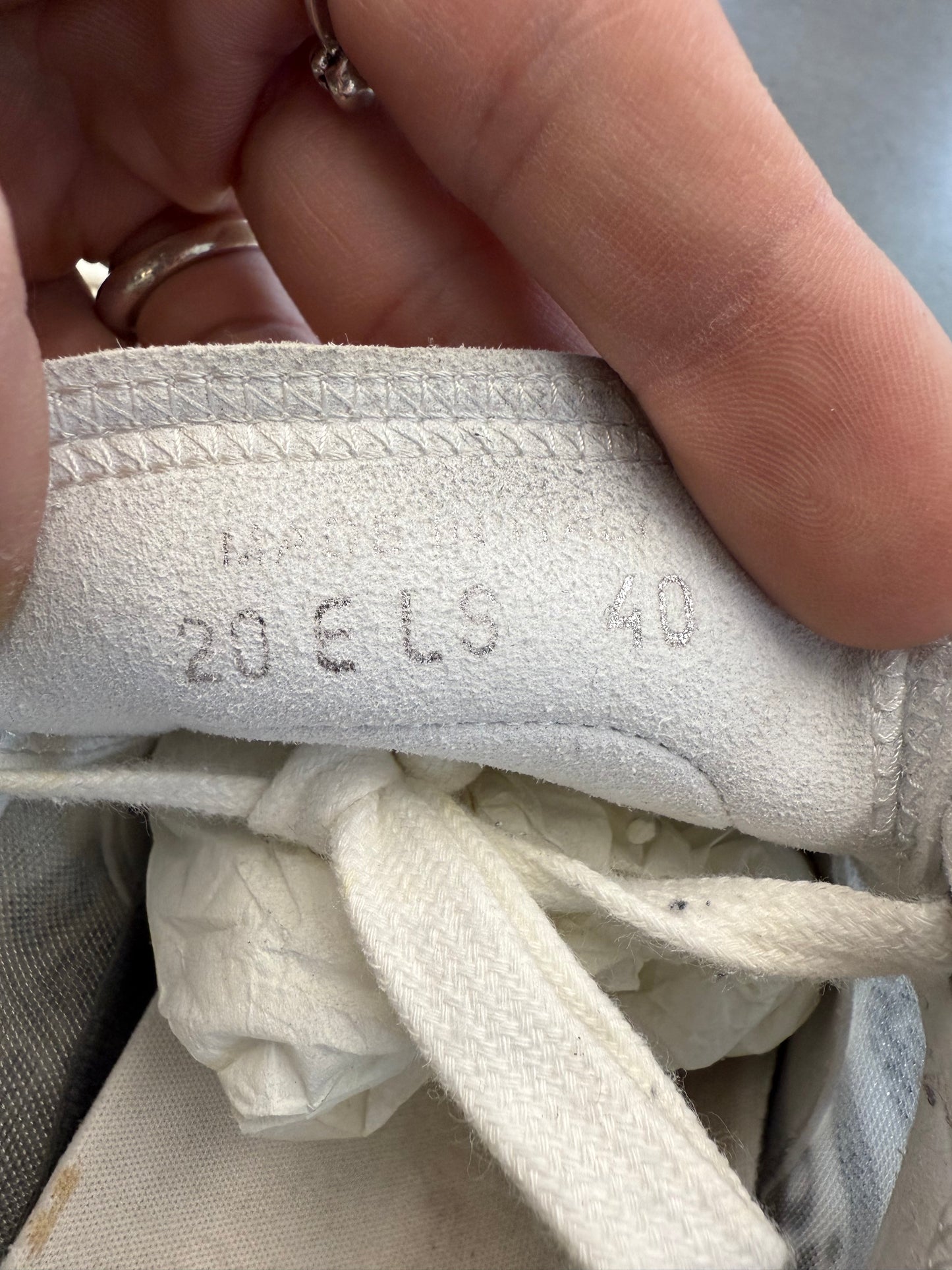 2020 SIZE 40 DIOR B23 LOW TOP DANIEL ARSHAM NEWSPAPER (PRE-OWNED REPLACEMENT BOX)