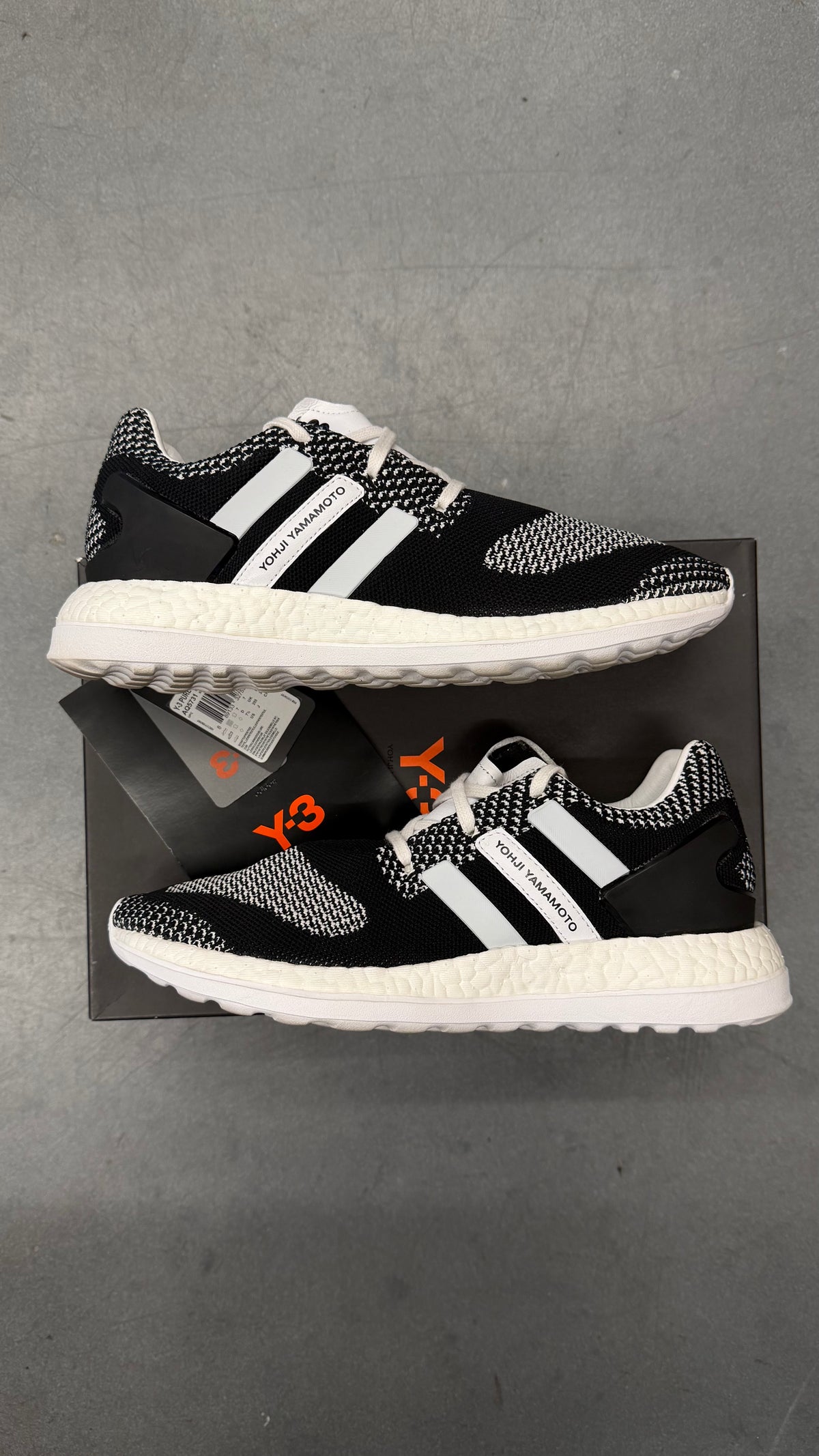 2016 ADIDAS Y-3 PURE BOOST ZG KNIT