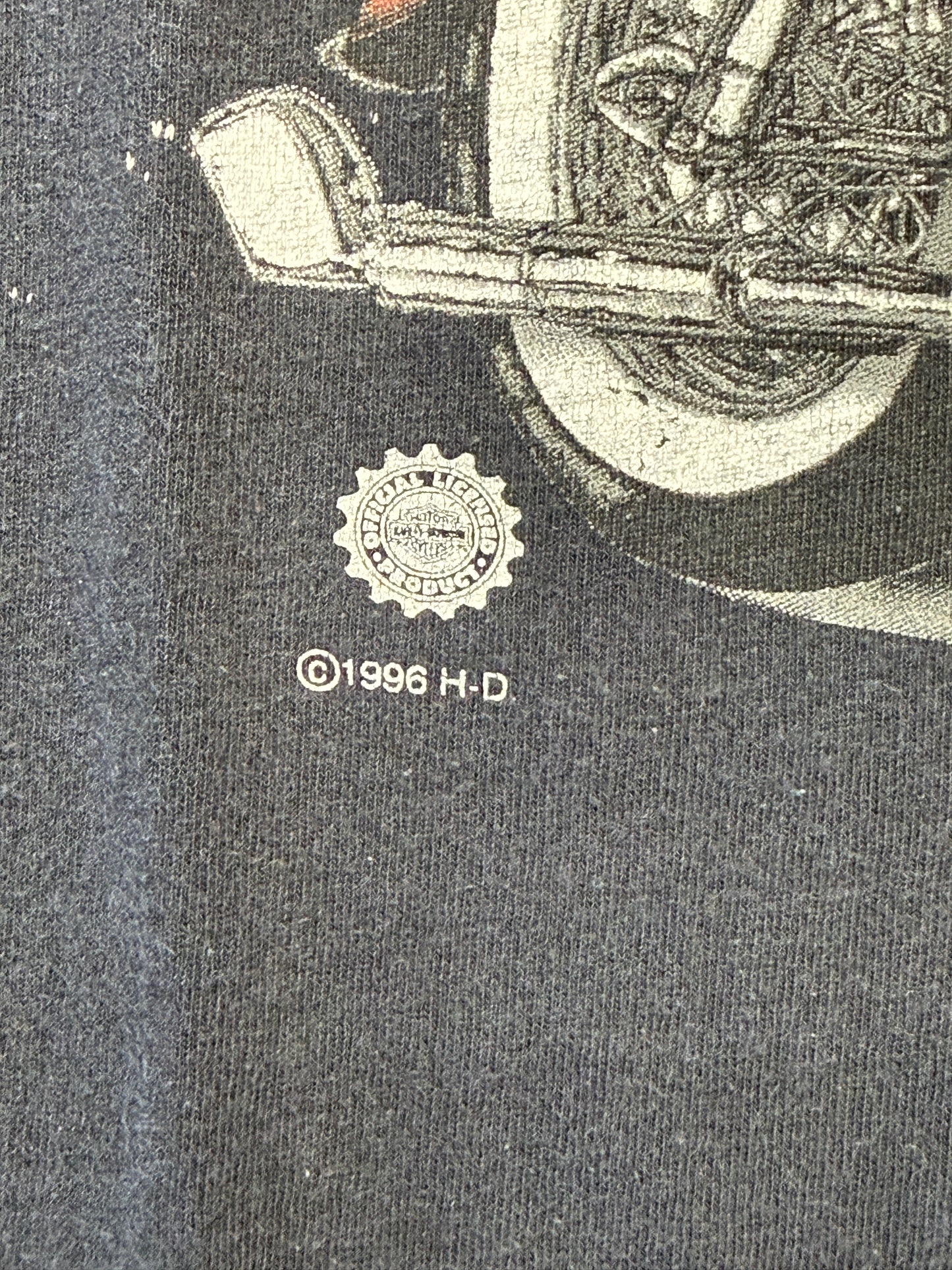 1996 HARLEY-DAVIDSON EAGLE MOTORCYCLE TEE (HARLEY-DAVIDSON TAG)