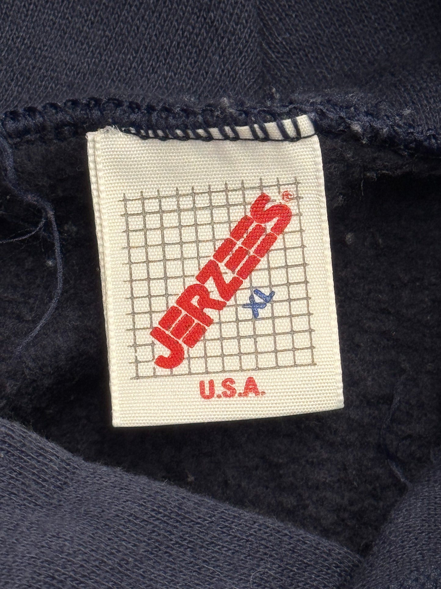 90S OXFORD UNIVERSITY PULLOVER HOODIE (JERZEES TAG)