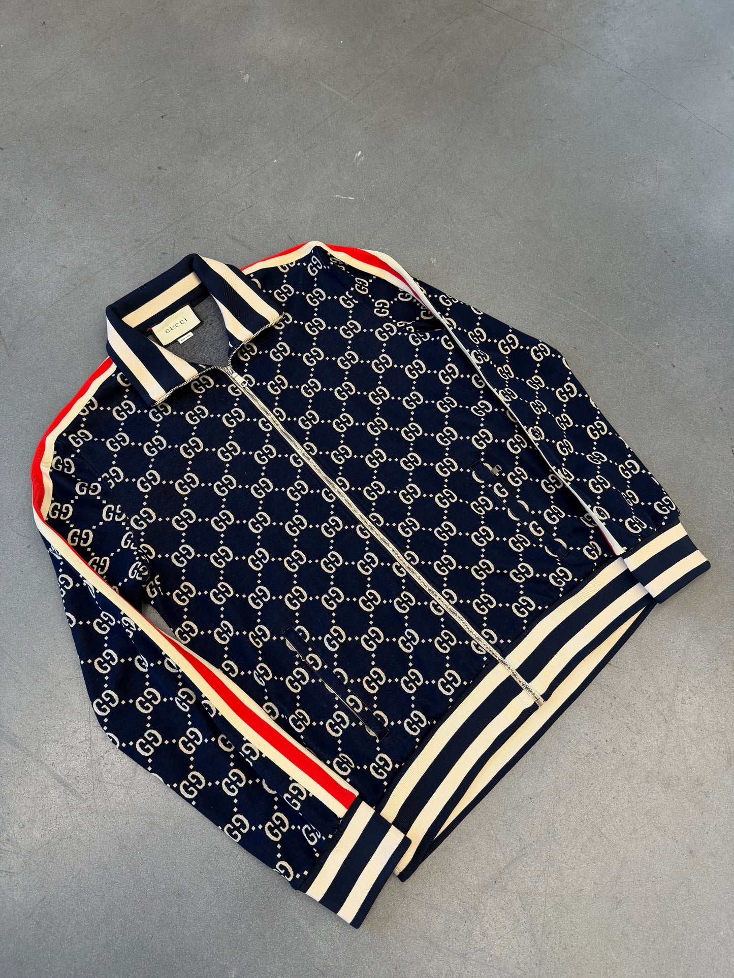 GUCCI MONOGRAM ZIP-UP TRAINING TRACK SUIT