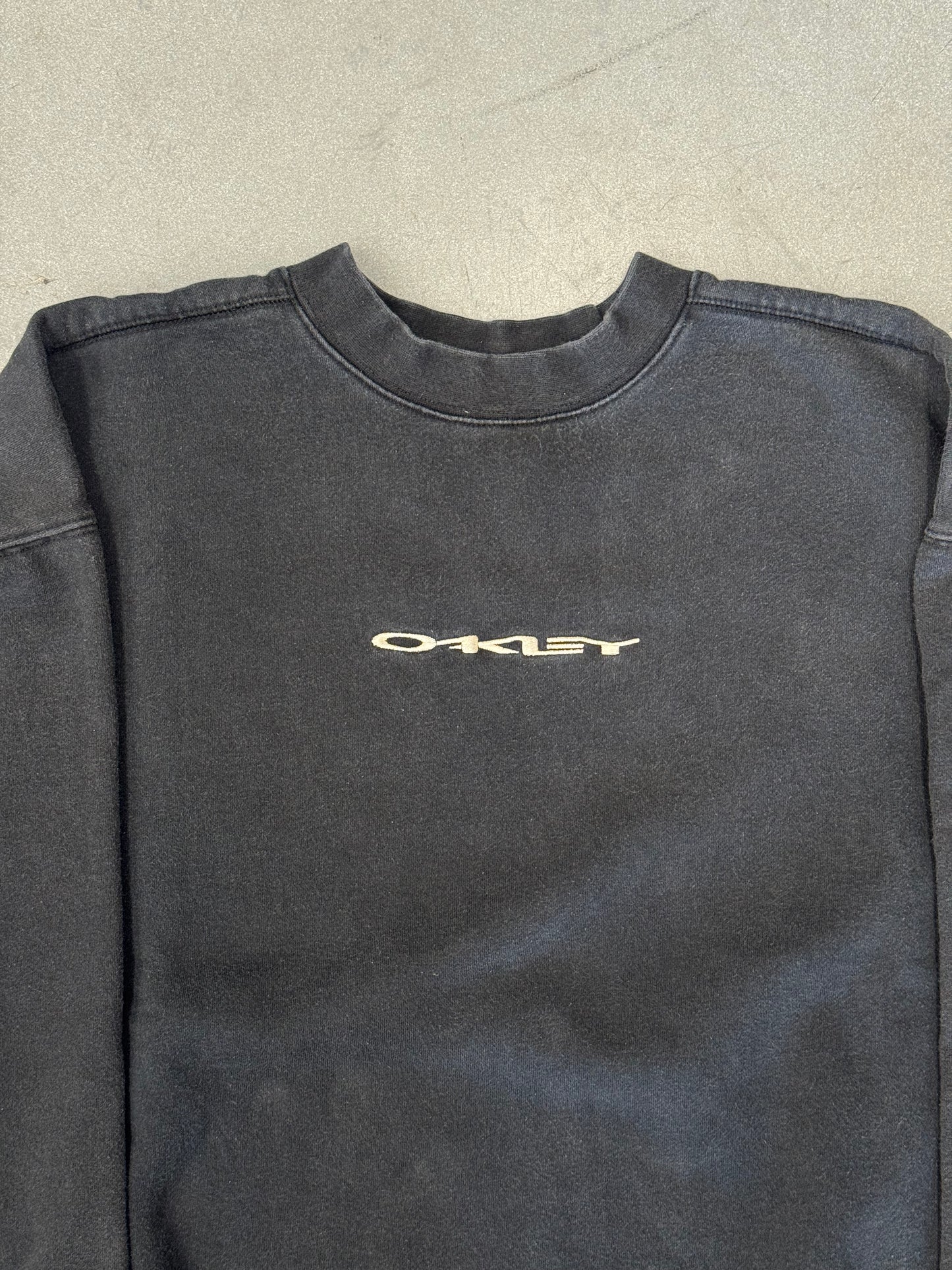 00'S OAKLEY SOFTWARE CENTER LOGO CREWNECK SWEATER