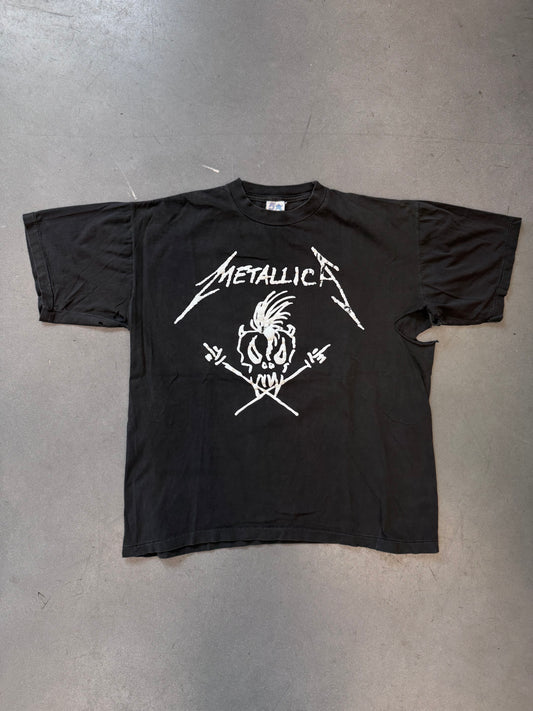 1994 METALLICA THE SHIT IN THE SHEDS DISTRESSED TOUR TEE (FIVE STAR TAG)