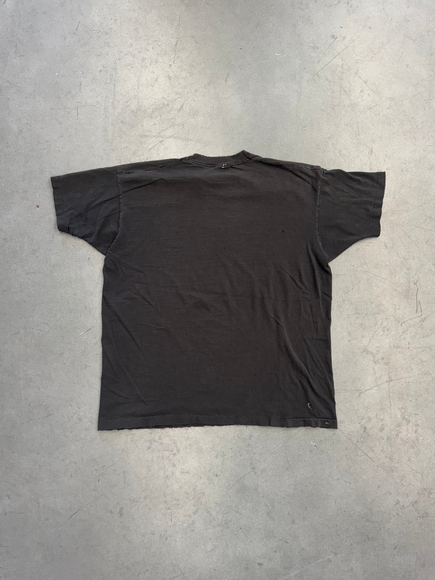 1993 MTV BEAVIS AND BUTT-HEAD SCREAMING FACES FADED TEE (FOTL TAG)