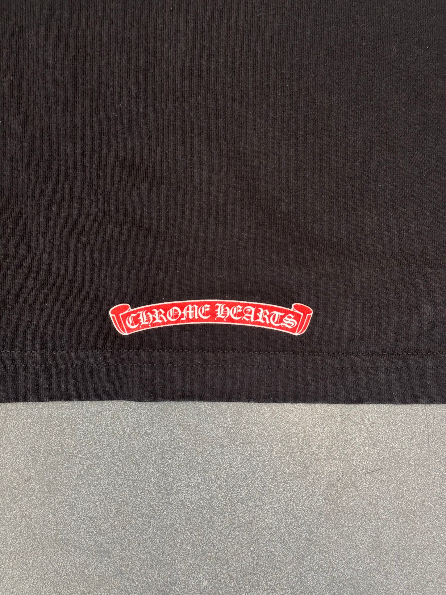 CHROME HEARTS X MATTY BOY "STAY FAST" RACE TEAM LS TEE - BLACK