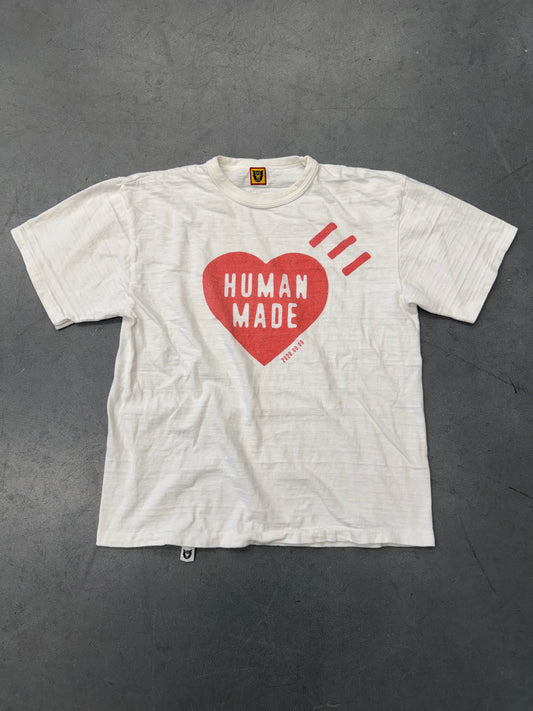 FW22 HUMAN MADE HEART LOGO GRAPHIC #12 TEE - WHITE