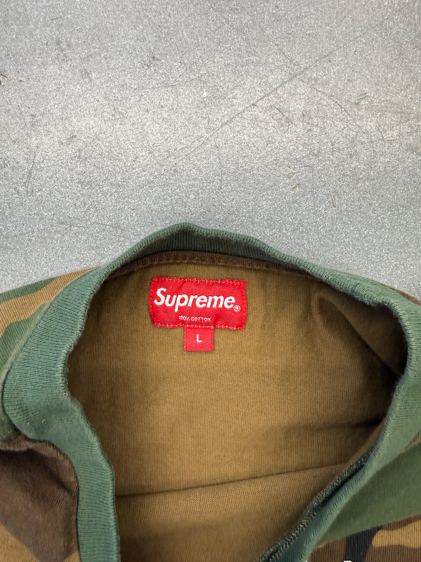 SS20 SUPREME NOTHING ELSE TEE - WOODLAND CAMO