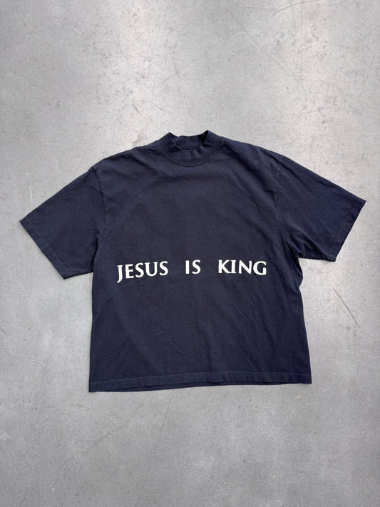KANYE WEST JESUS IS KING CHICAGO TEE - BLACK (OS)