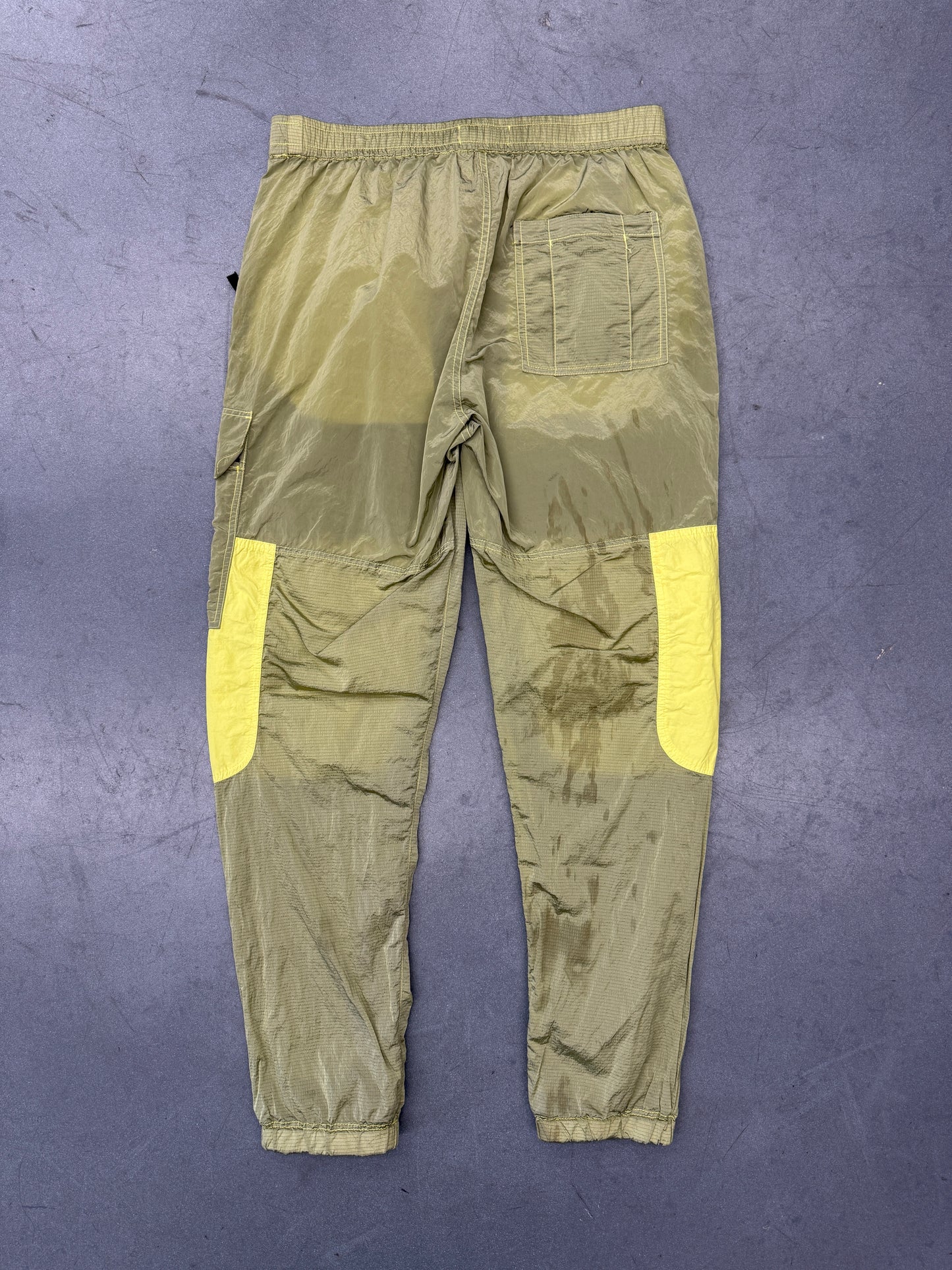 STONE ISLAND ECONYL NYLON METAL PANTS