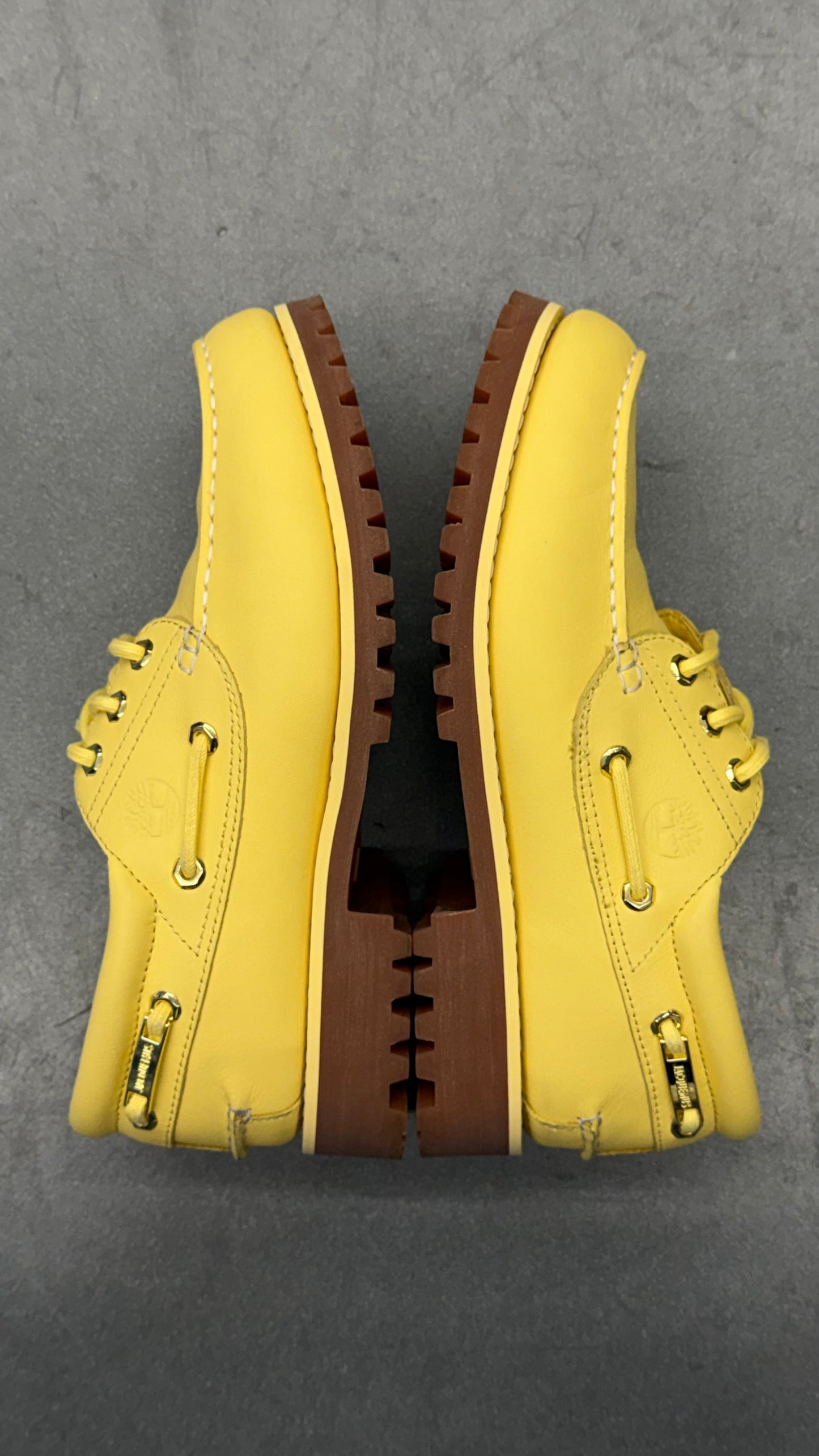 2025 TIMBERLAND 3-EYE CLASSIC LUG BOAT SHOE JACQUEMUS LA BATEAU (W/BOX)