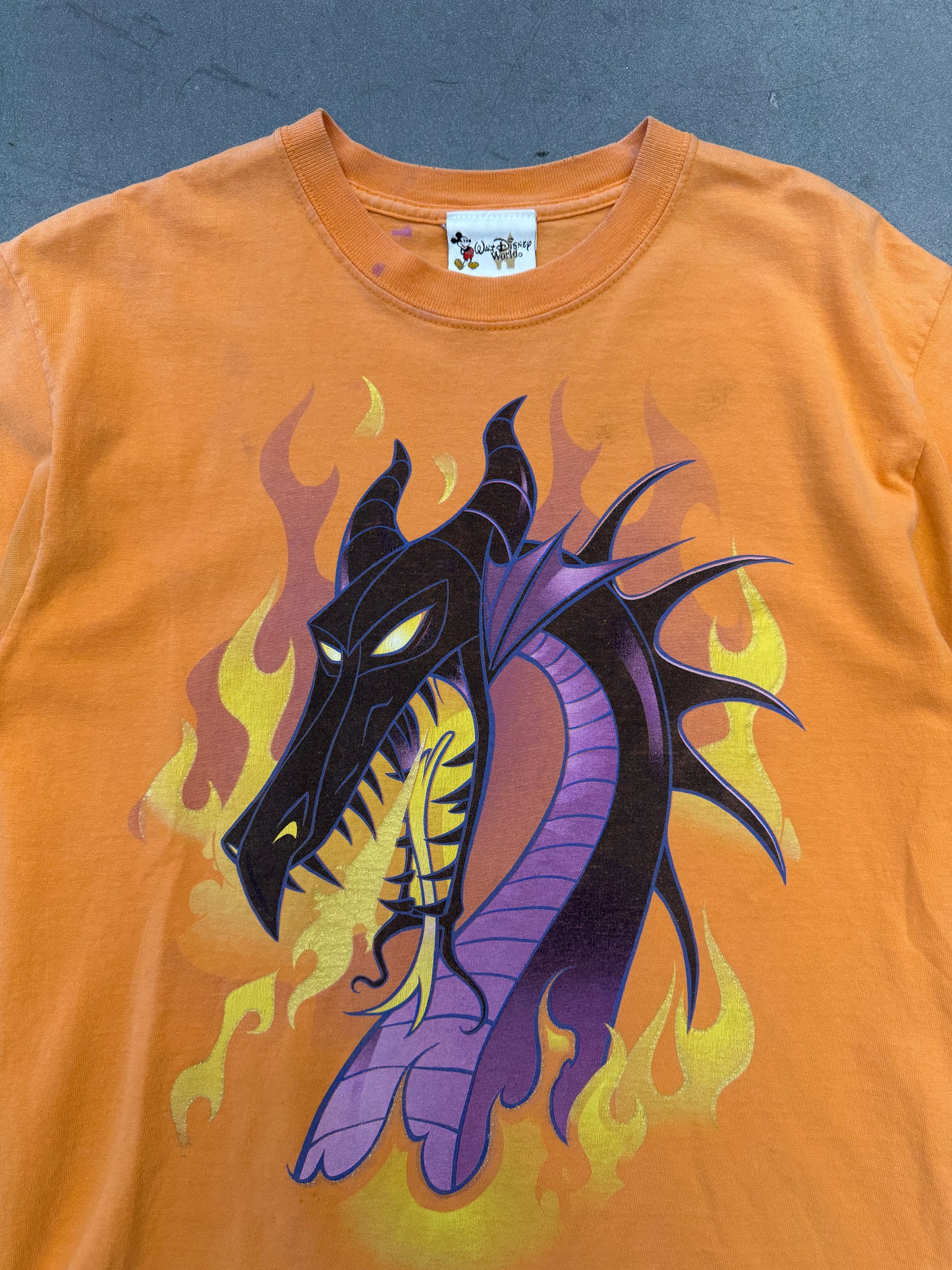 90'S MALEFICENT FIRE BREATHING DRAGON TEE (DISNEY TAG)