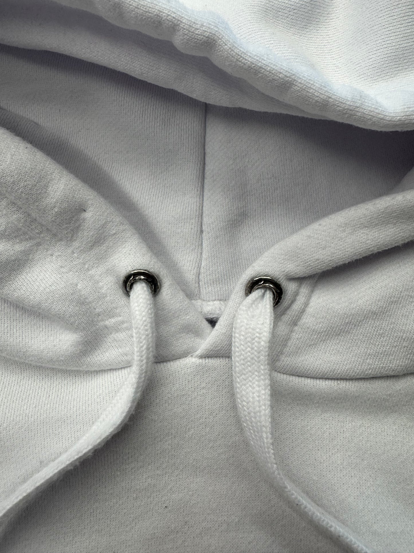 CHROME HEARTS LAURIE LYNN STARK LOVE YOU PULLOVER HOODIE - WHITE/PINK