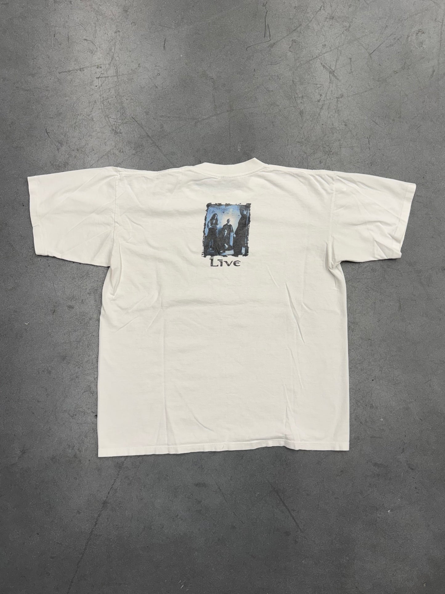 1995 LIVE UNDER LICENSE TO BROCKUM TEE (BROCKUM WORLDWIDE TAG)