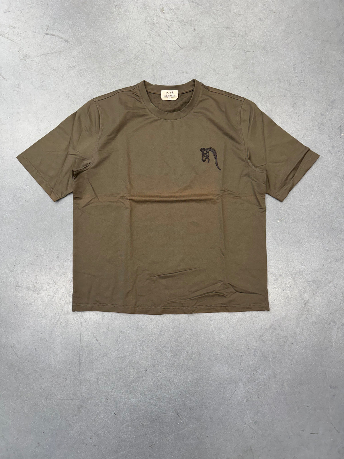 HERMES LEATHER RODEO LEATHER TEE
