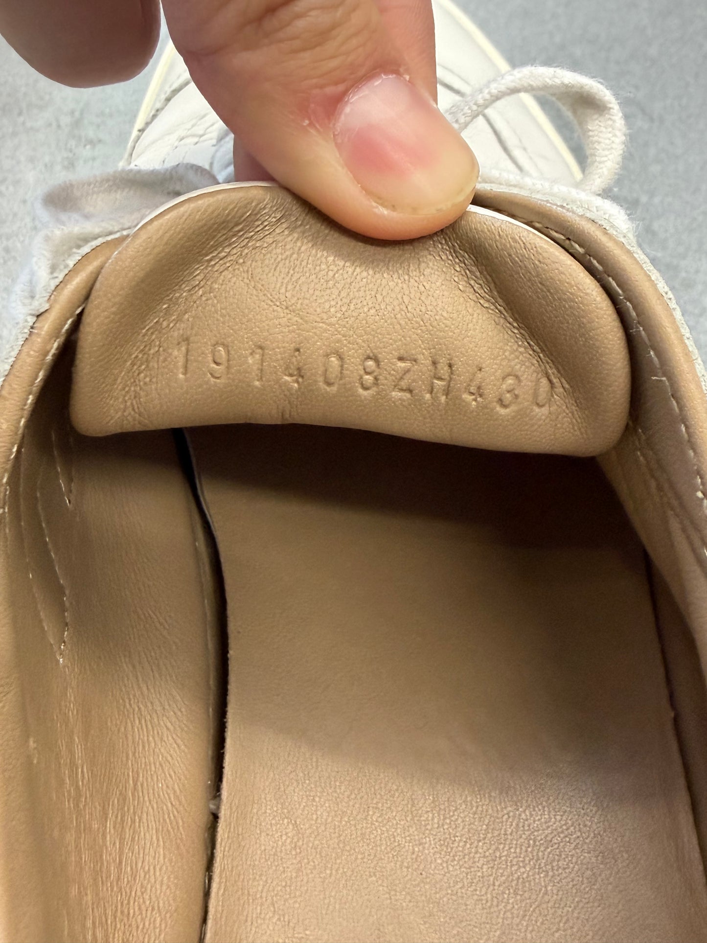 SIZE 43 HERMES QUICKER SNEAKER (W/O BOX)