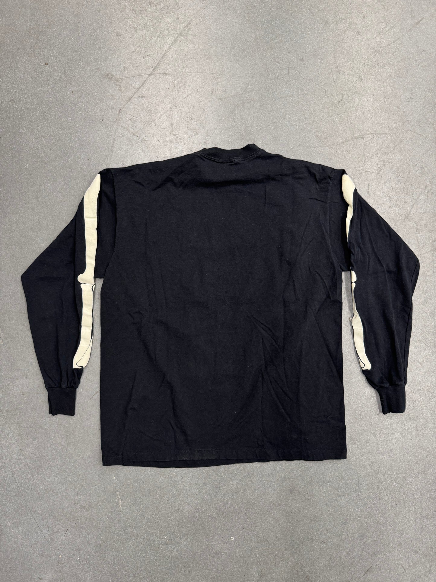1997 MISFITS SKELETON BONES GLOW IN THE DARK LS TEE (ALL SPORT TAG)