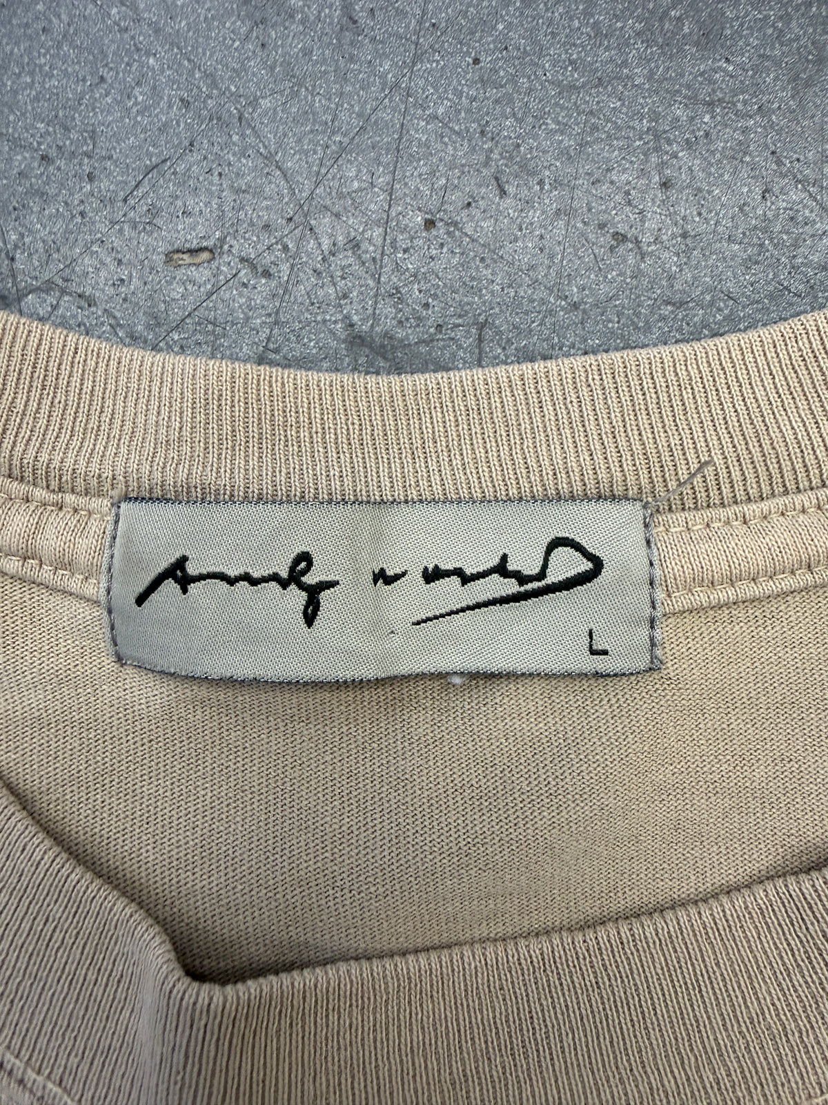 1997 ANDY WARHOL SELF PORTRAIT TEE