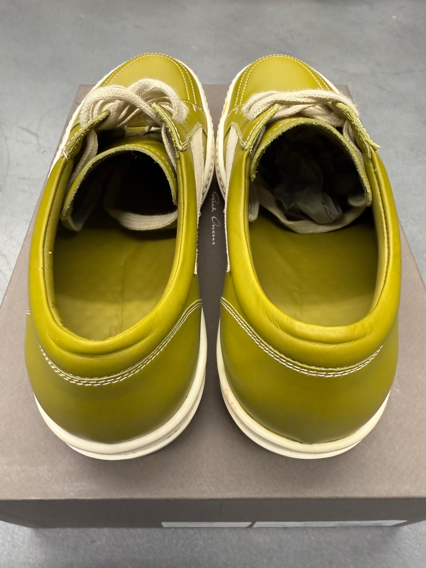 RICK OWENS VINTAGE SNEAKER - ACID/MILK