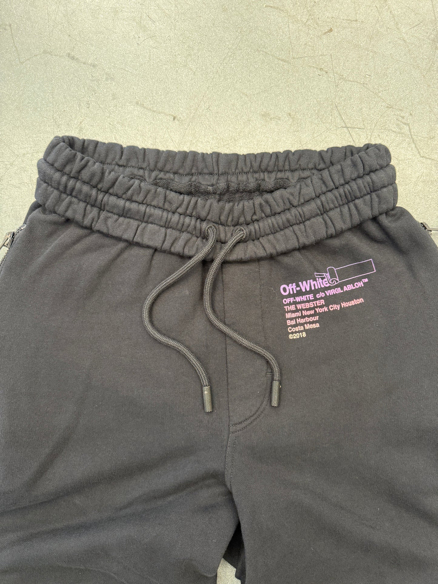 2018 OFF-WHITE THE WEBSTER SWEATPANTS