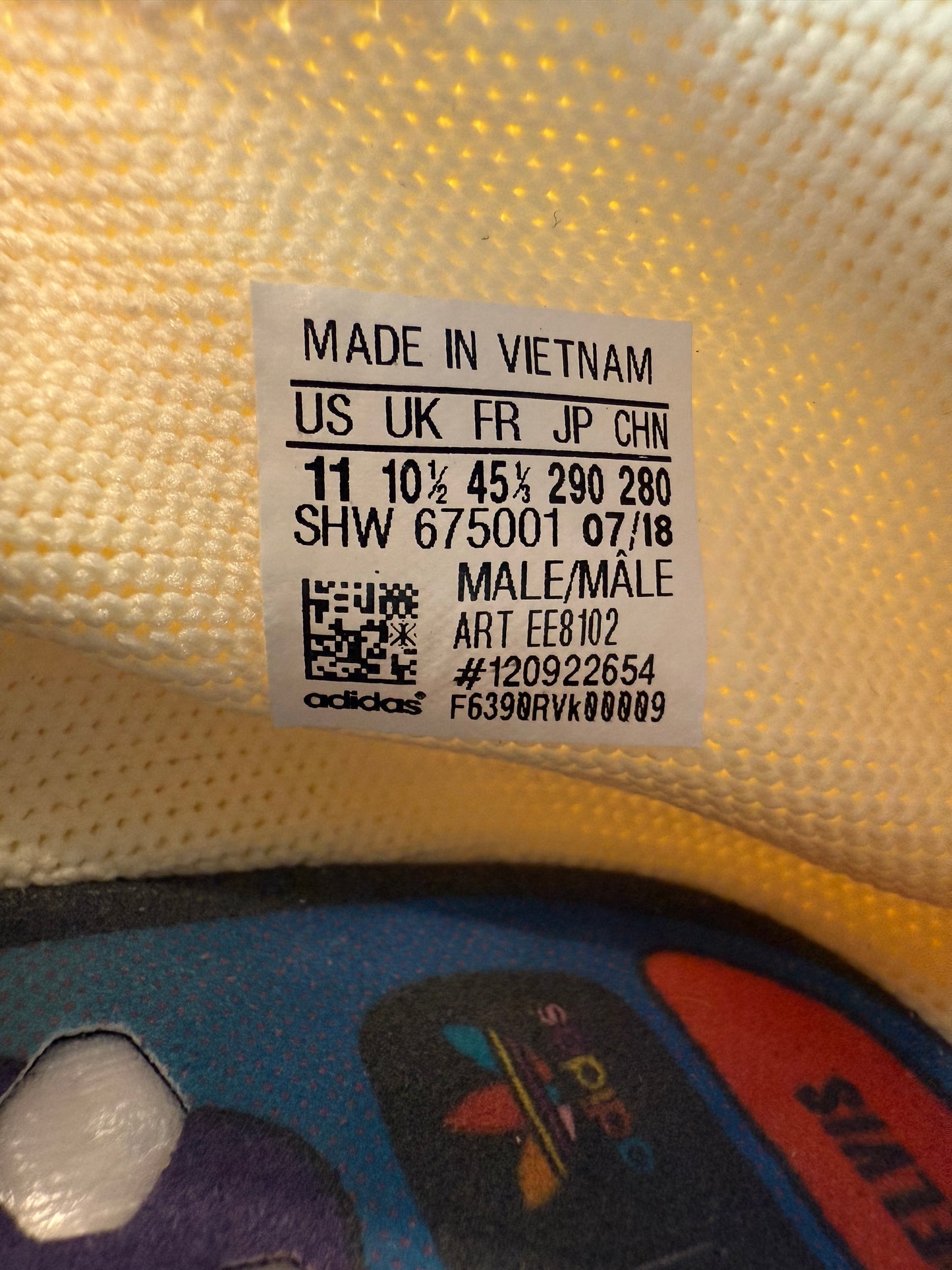 SIZE 11 ADIDAS NMD HU PHARRELL NERD CREAM (BRAND NEW WITH BOX)