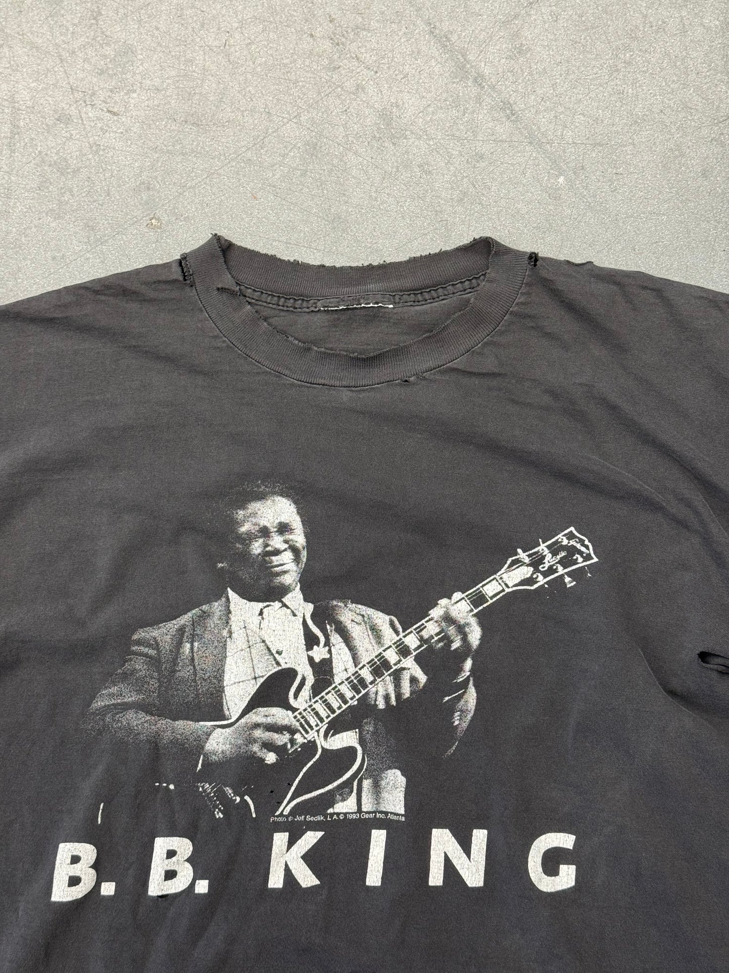 1993 B.B. KING GUITAR SHREDDING TEE (CUT TAG)