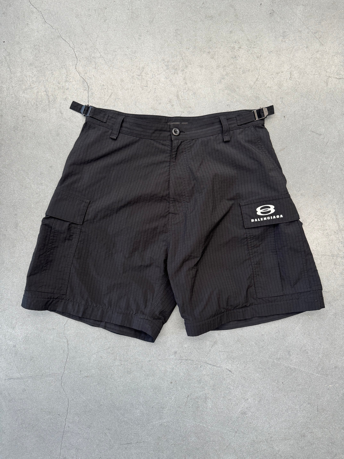 SS24 BALENCIAGA UNITY SPORTS ICON CONVERTIBLE LIGHT CARGO PANTS
