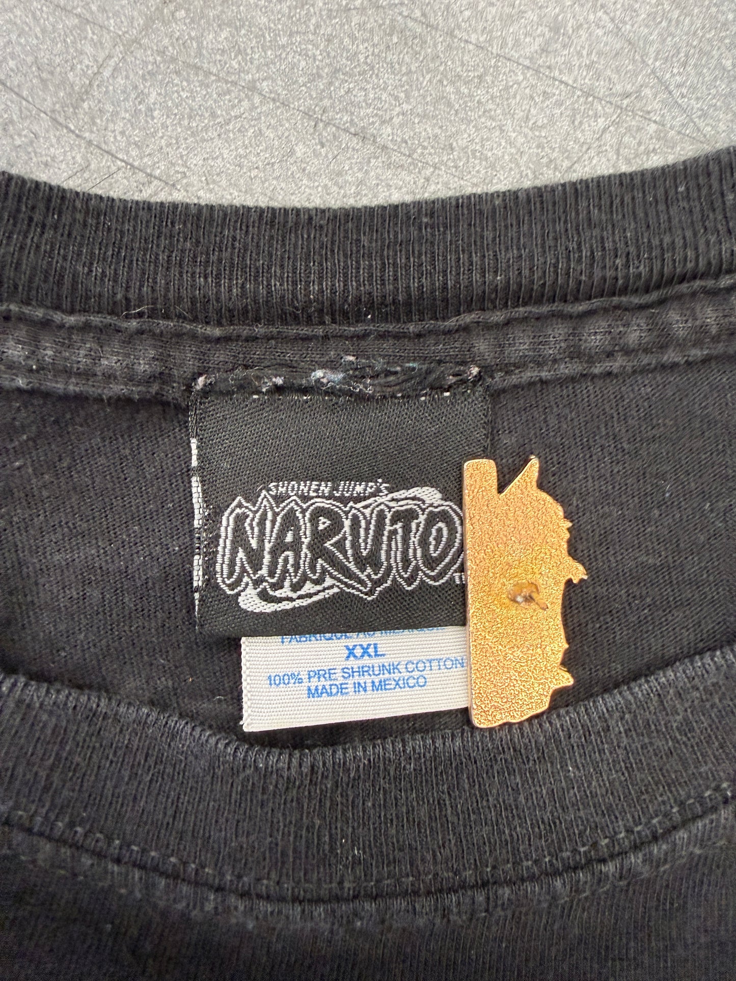 2002 NARUTO AND SASUKE BATTLE TEE (RIPPLE JUNCTION TAG)