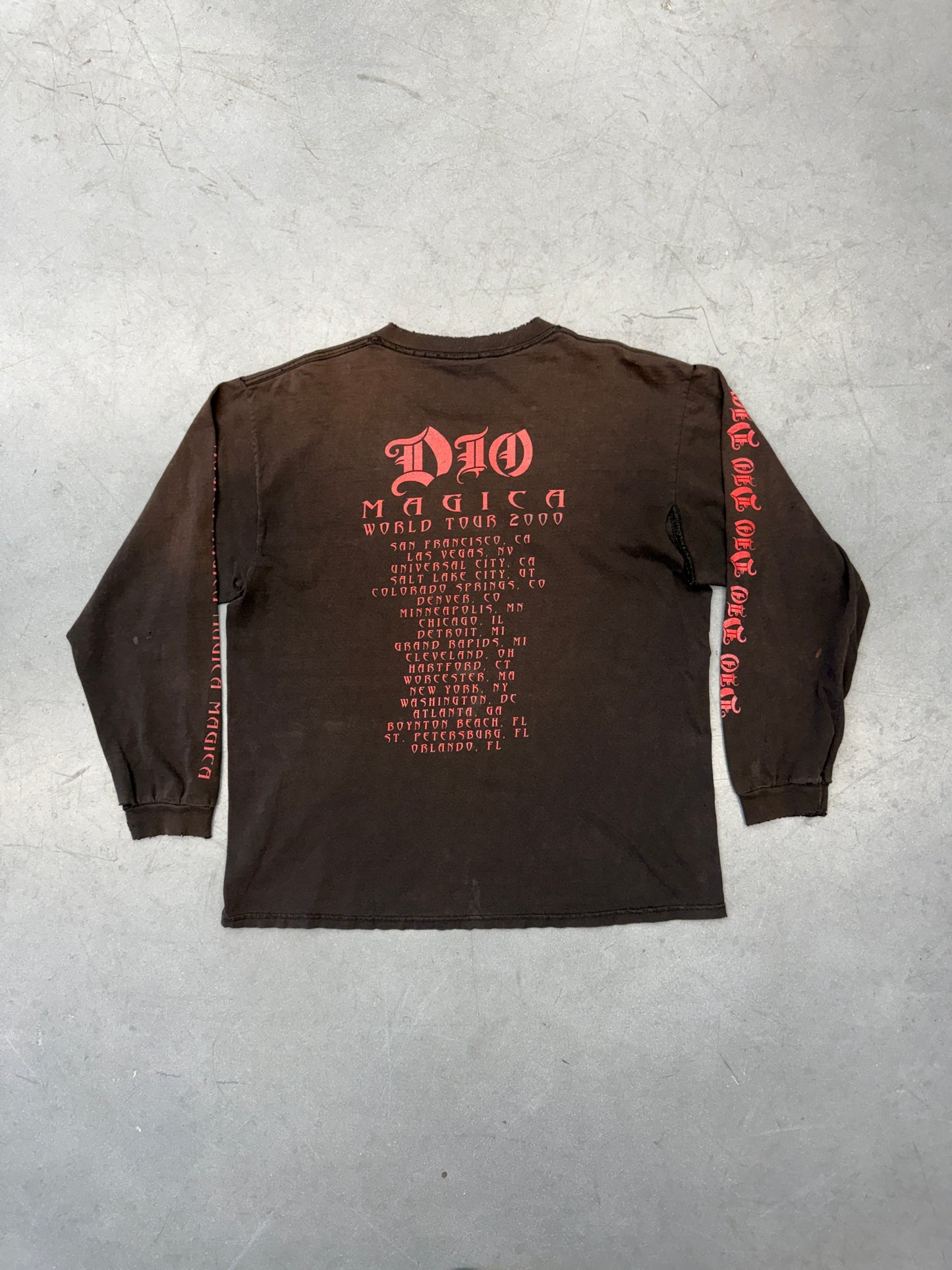2000 DIO MAGICA WORLD TOUR LS TEE (DELTA TAG)