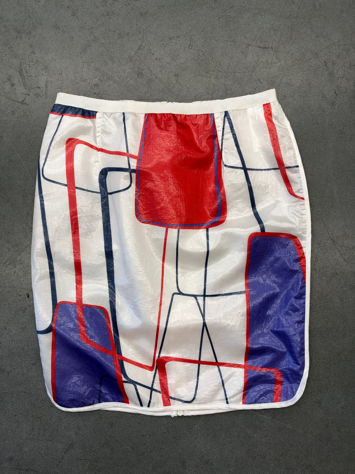 Y2K DOLCE & GABANNA GEOMETRIC SKIRT
