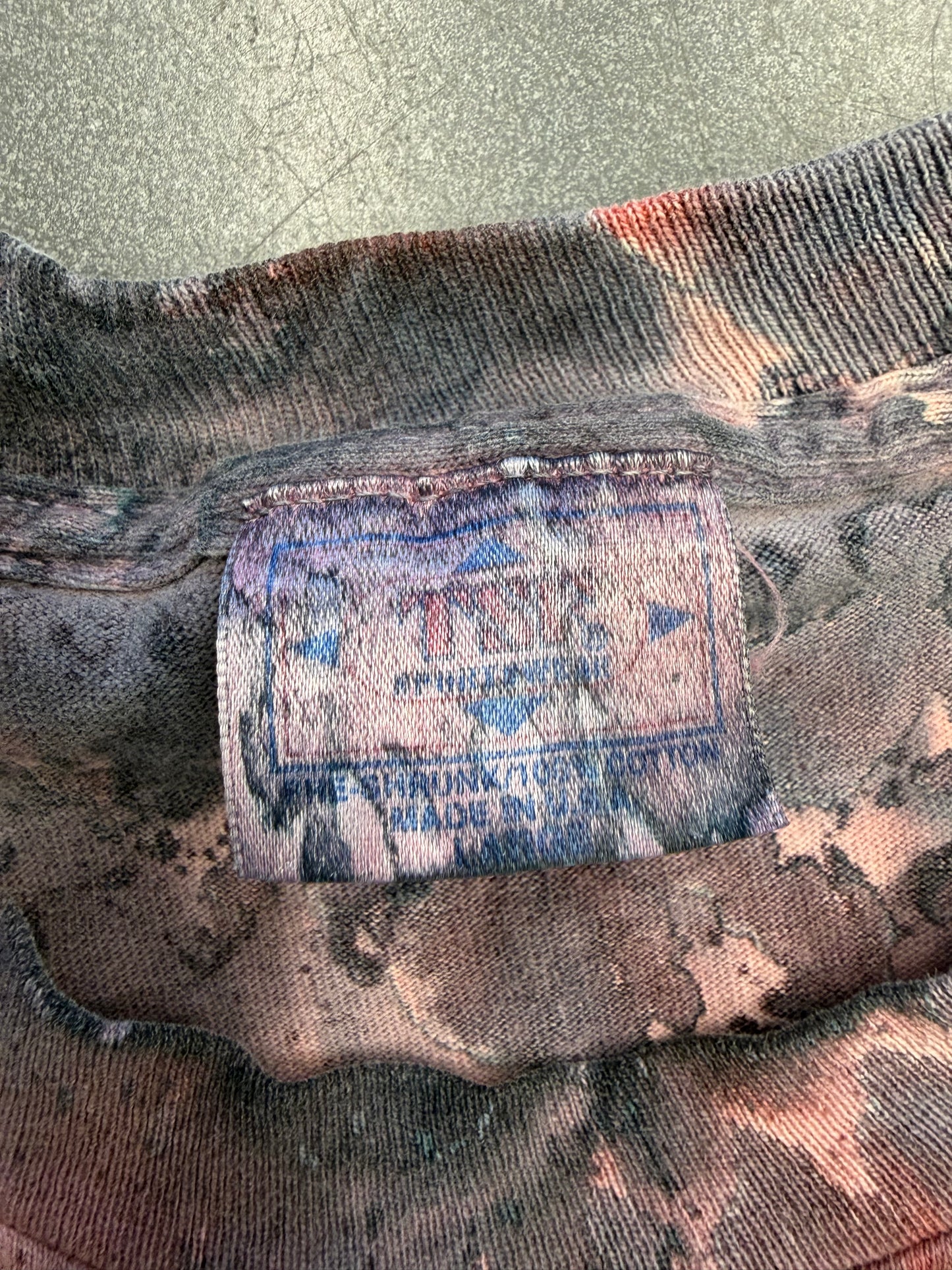90S "PSYCHEDELIC SUPER JESUS" TIE-DYE TEE (TSF TAG)
