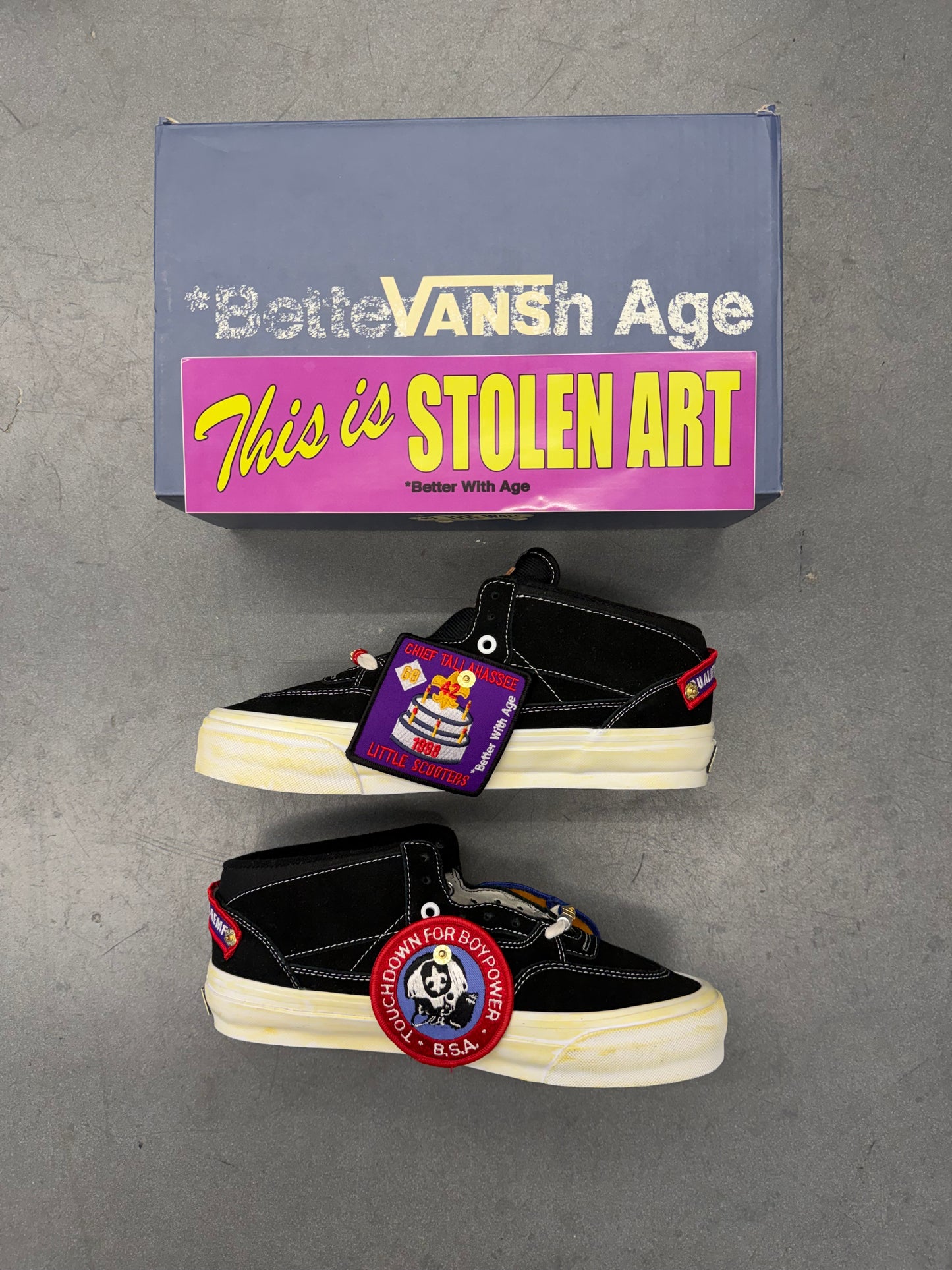 VANS BETTER WITH AGE LX HALF CAB REISSUE 33 (WITH BOX)