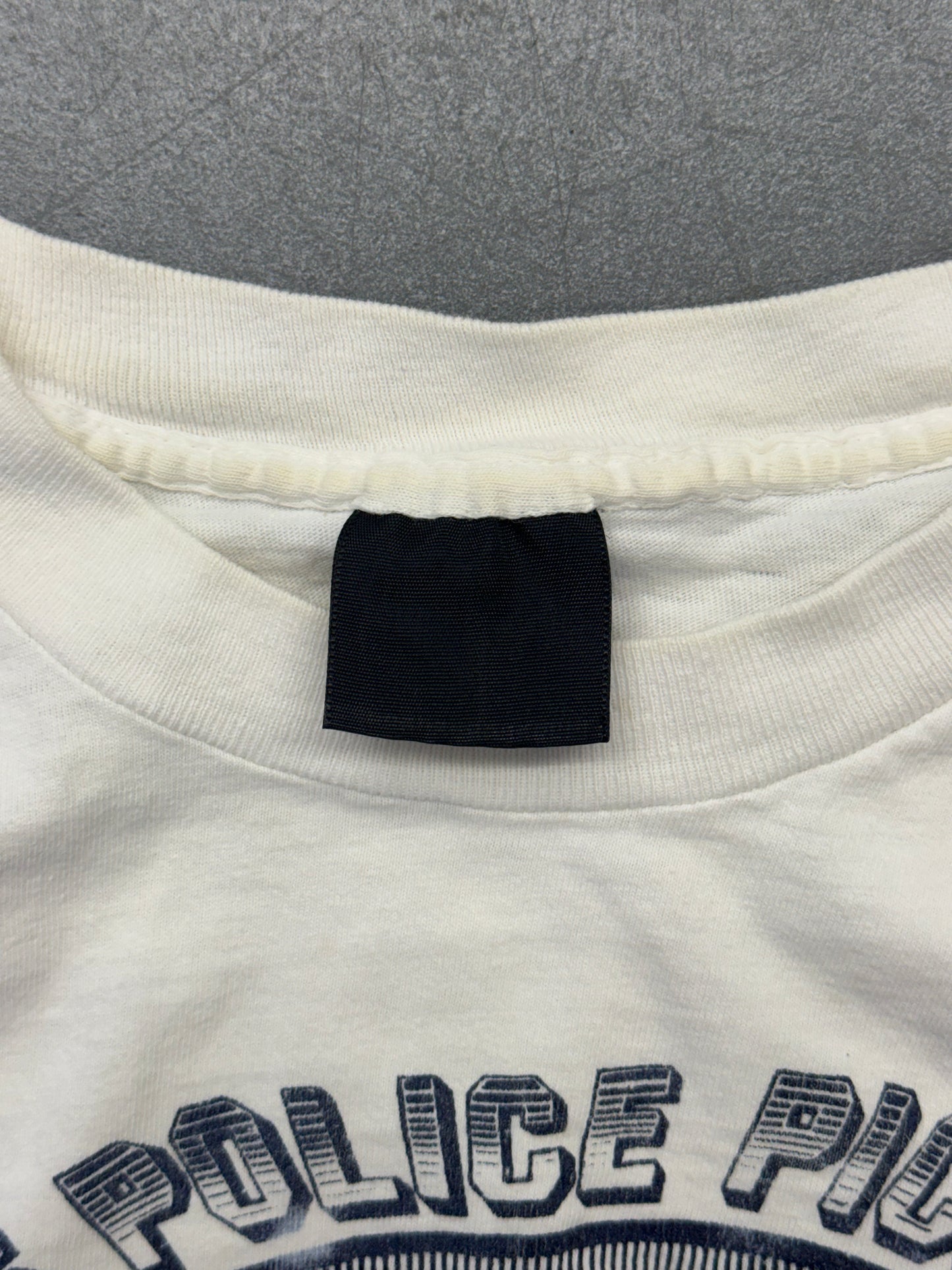 1986 STATE POLICE PICNIC TEE (FADED BLACK TAG)